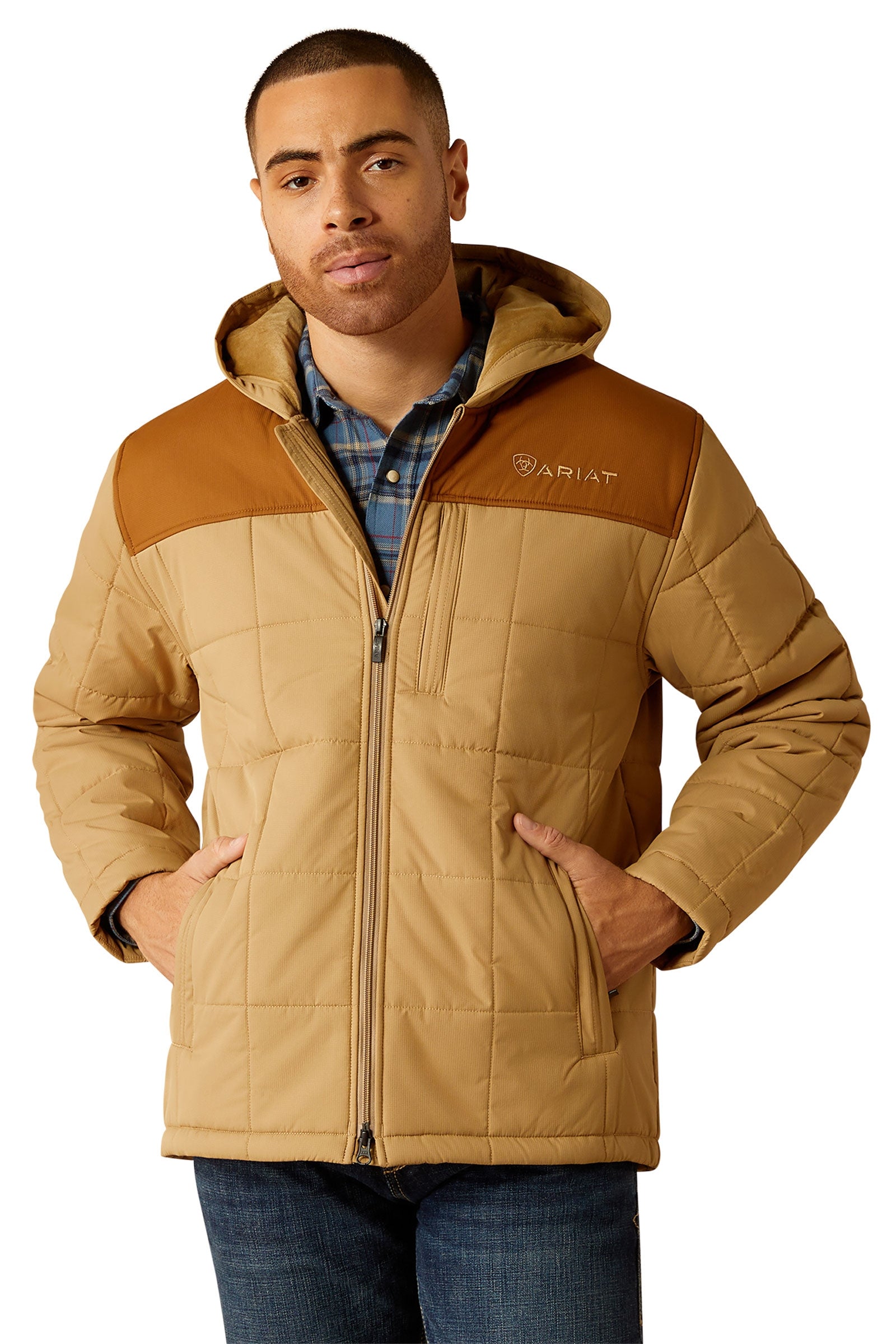 Ariat Crius Hooded Isolatie Jas Heren paardrijkleding
