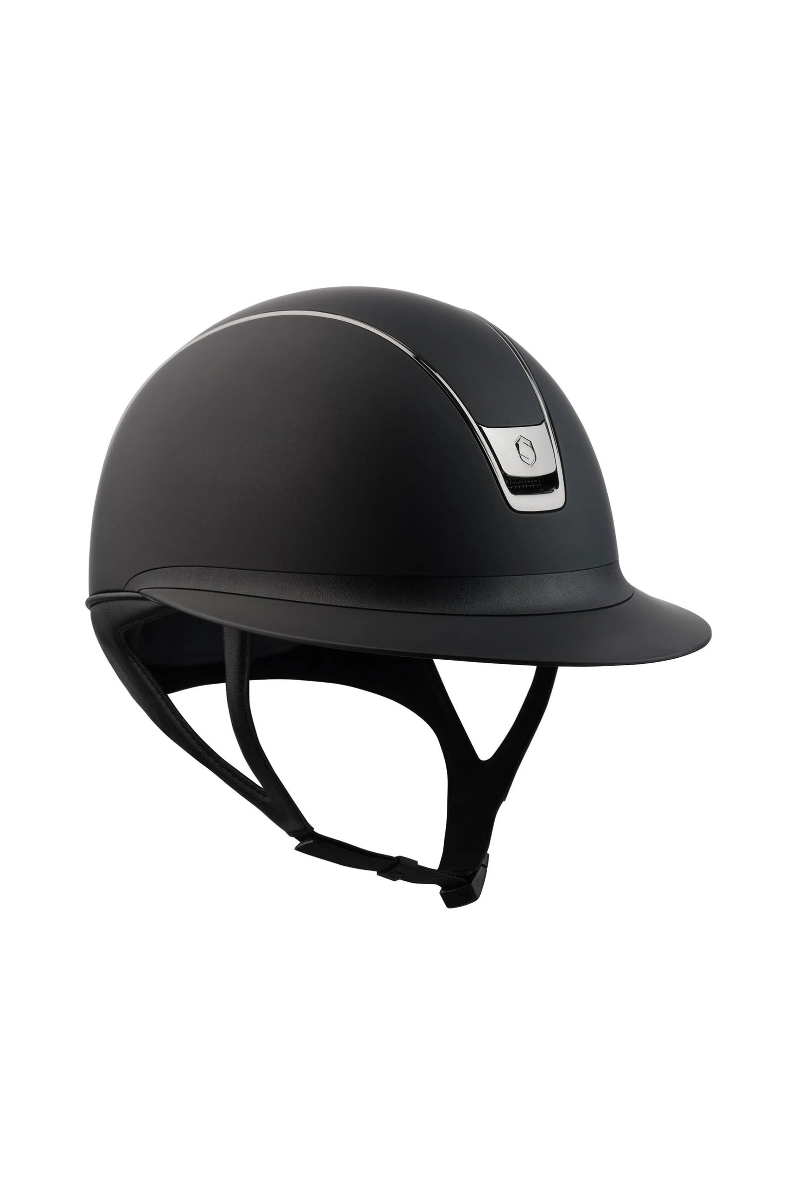 Samshield Miss Shield 2.0 Shadowmatt met zwart chroom Paardrijcaps & Bodyprotectors