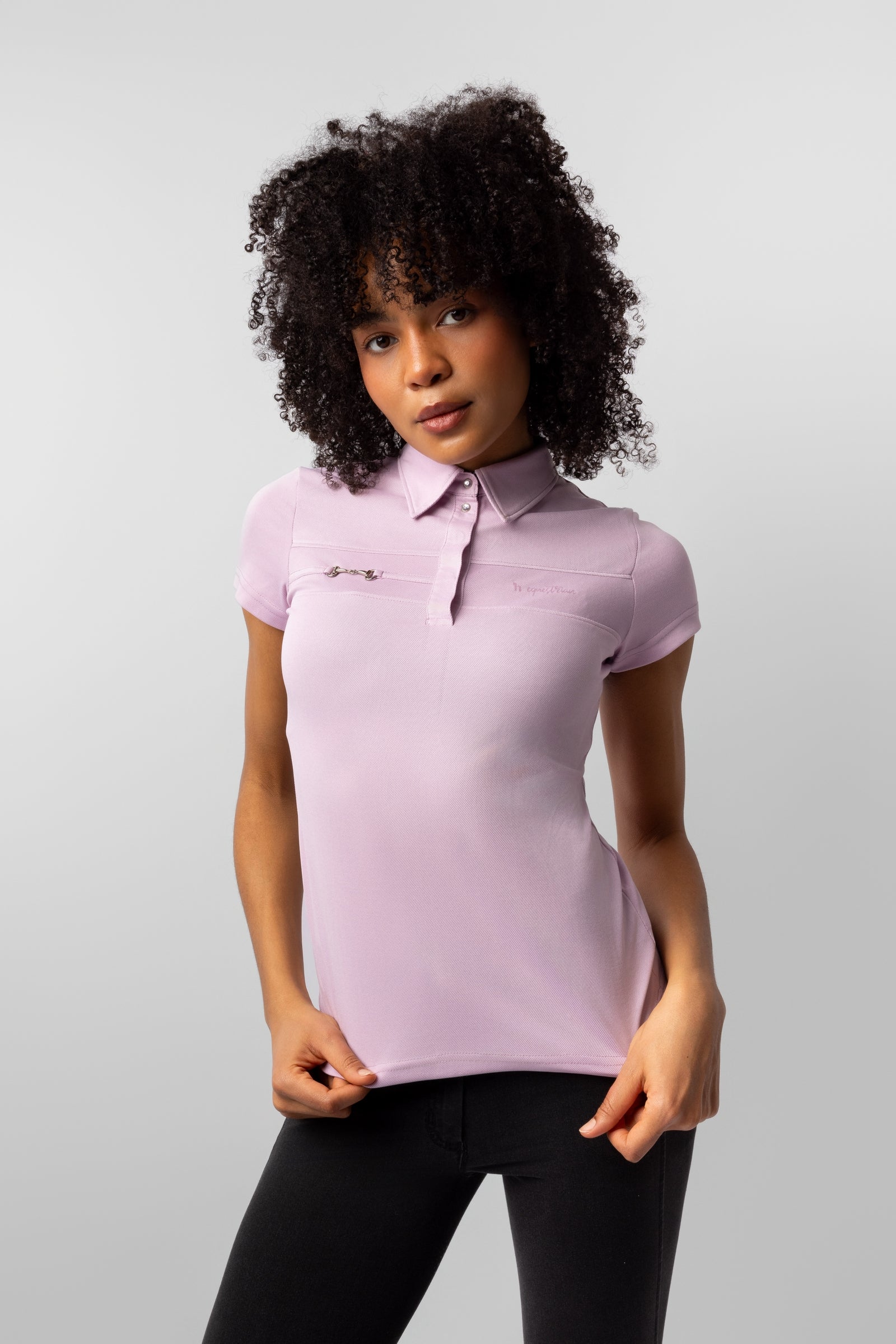 Horze Corinne dames poloshirt Dames paardrijkleding