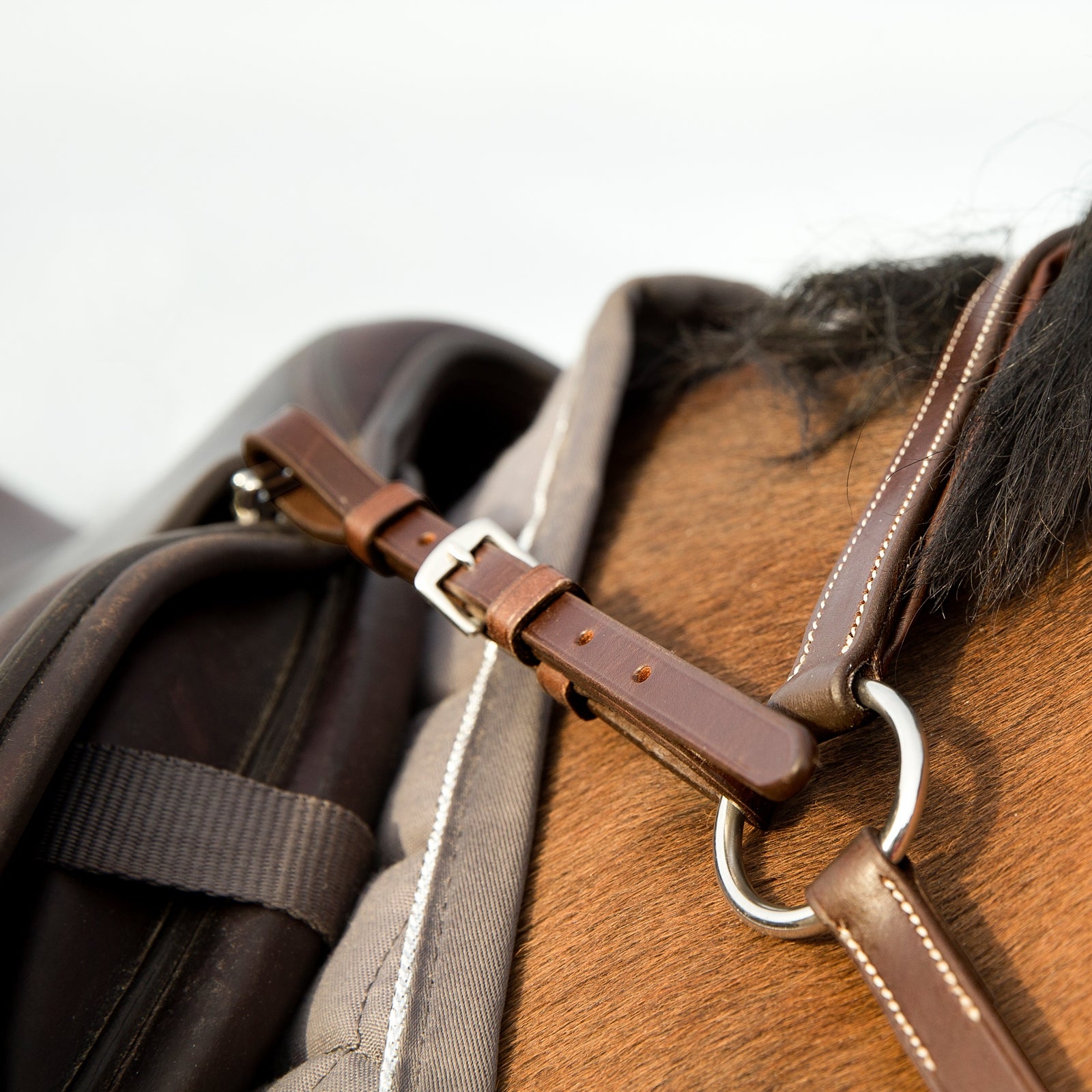 Horze Adjustable Hunting Breastplate Bridles & Reins