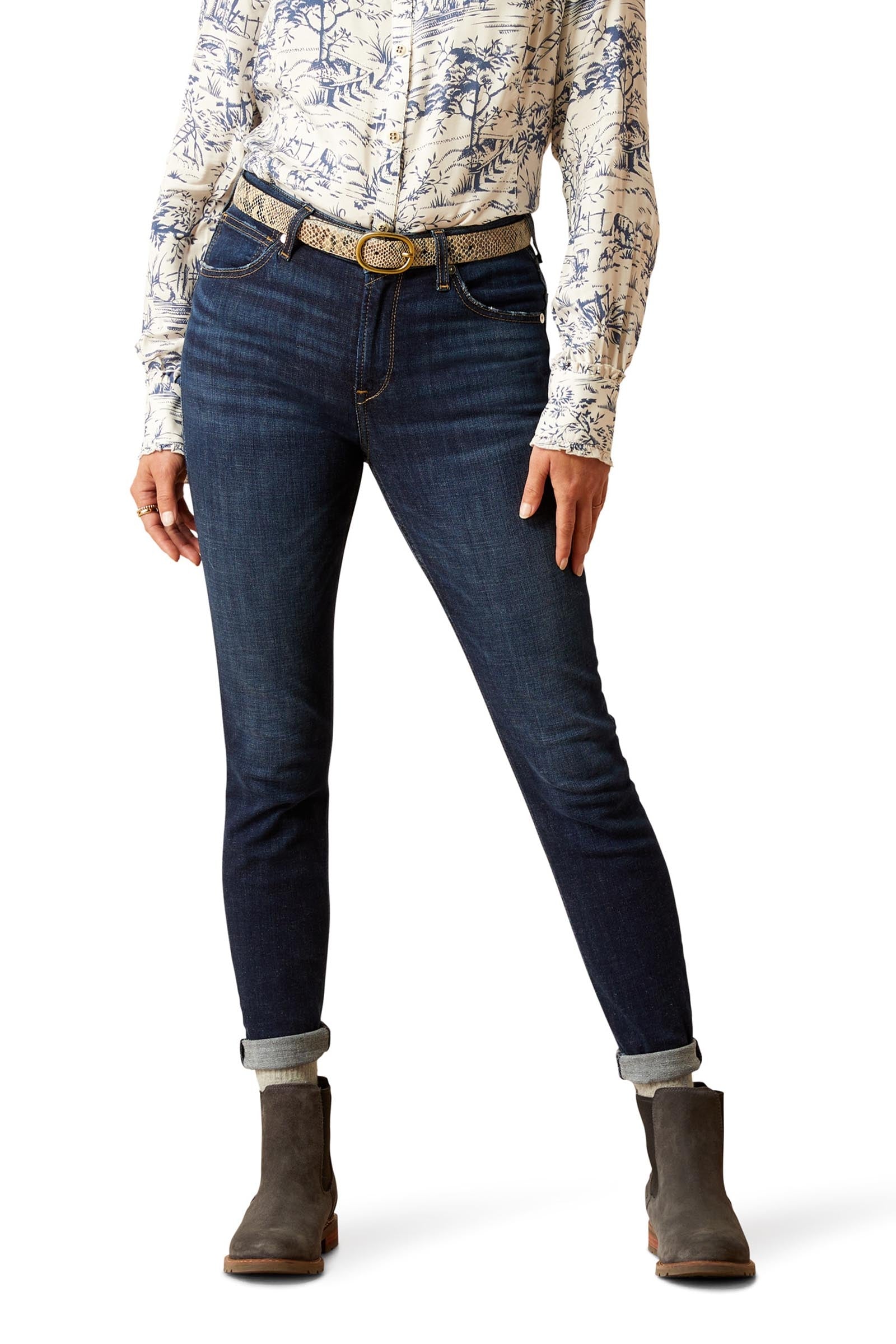 Ariat High Rise Bridle Dames skinny jeans met hoge taille Womens Breeches