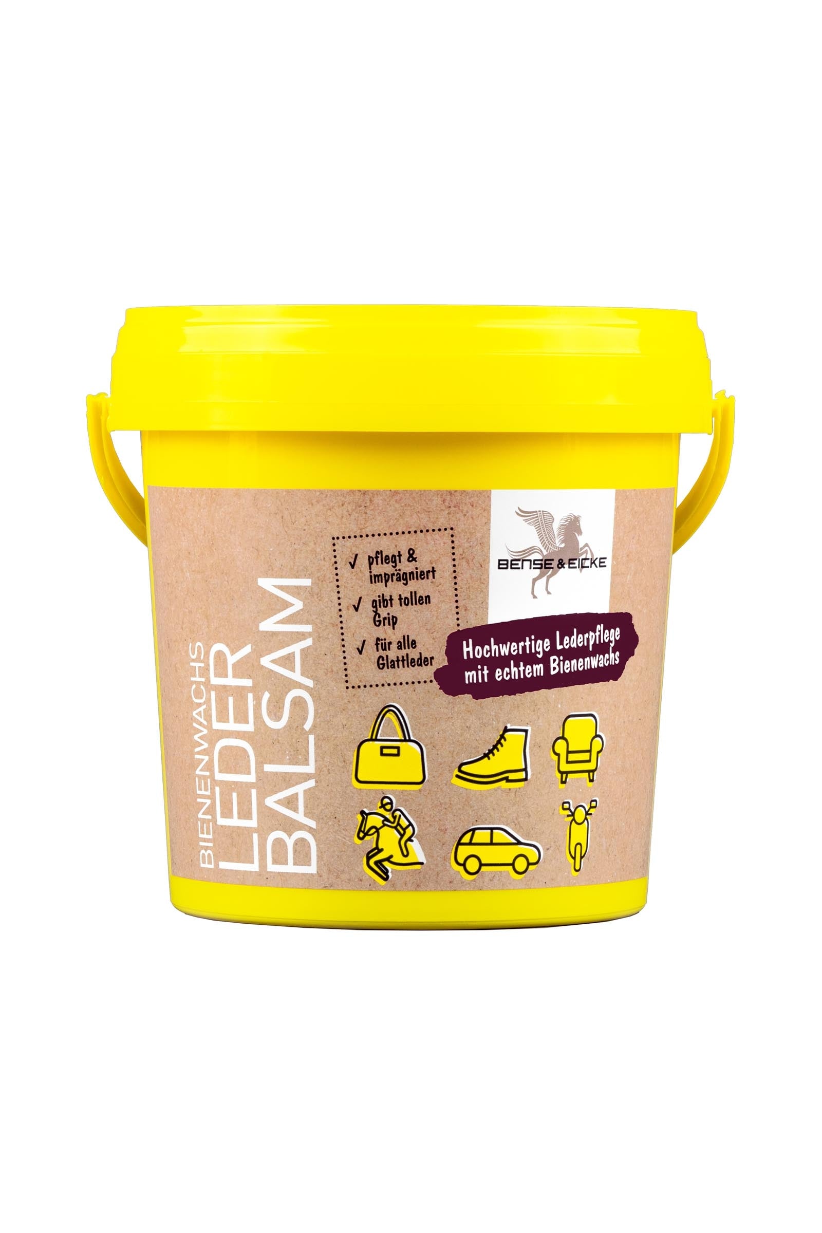 Bense & Eicke Lederbalsem met bijenwas, 1000 ml Gezondheid
