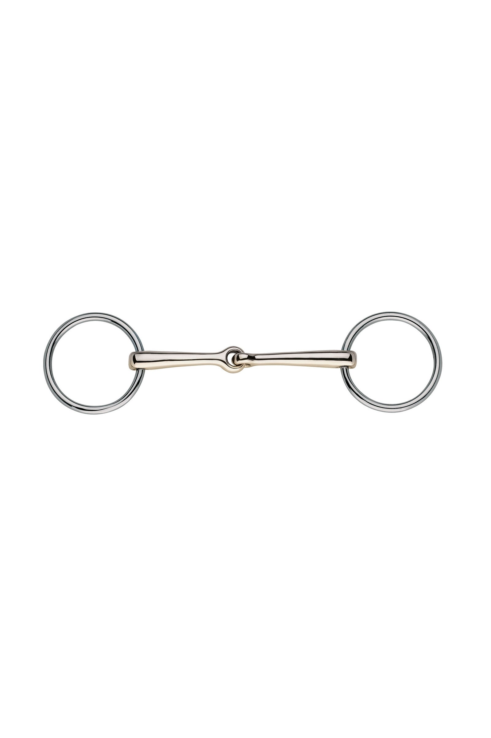 Sprenger underlægningsbid løse ringe, enkeltleddet, 12 mm, Sensogan Bitten