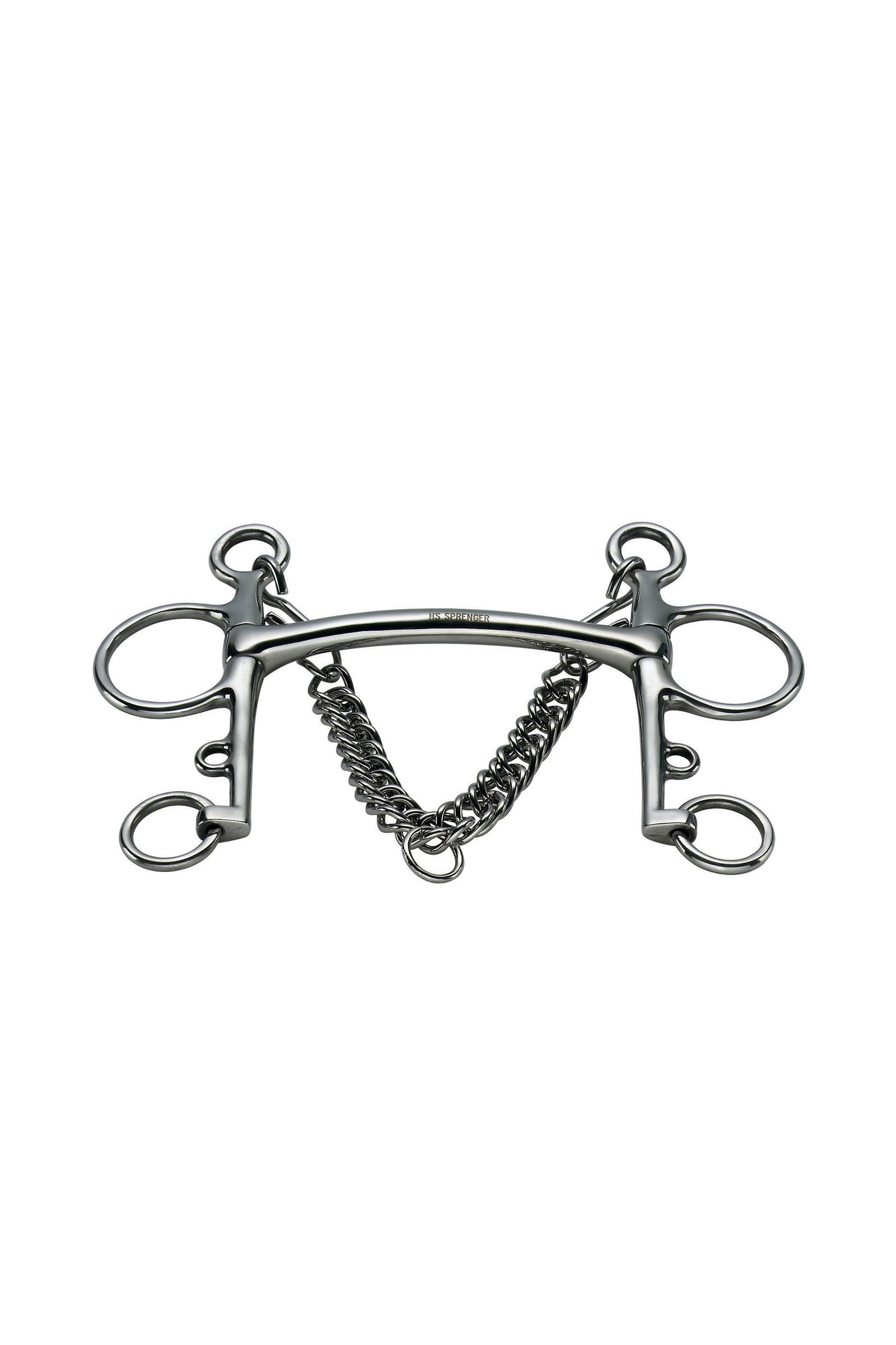 Sprenger Pelham Curved Mullen Mouth, 14mm, Stainless St. Horse Bits