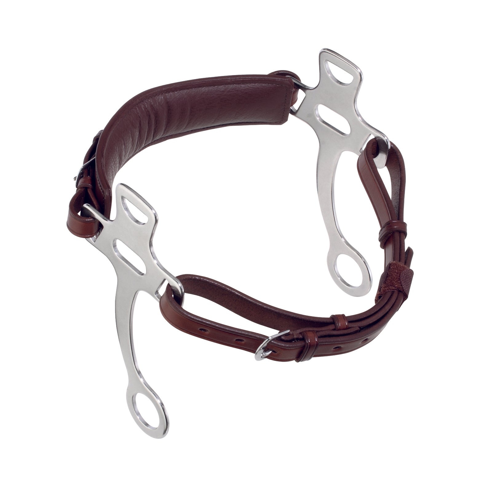 Sprenger Pony-Hackamore with leather curb strap Horse Bits
