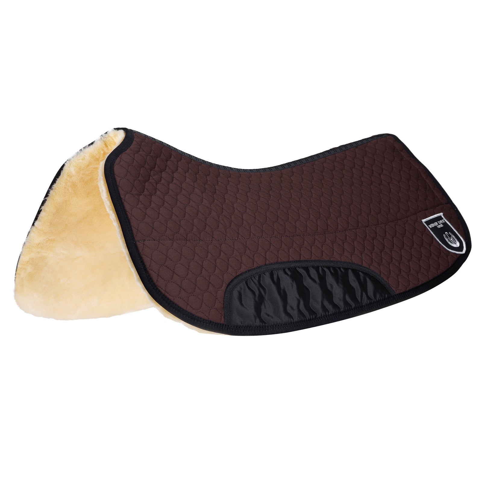 Christ Western roundpad met inlegvak wolhoogte 20 mm Zadeldekjes