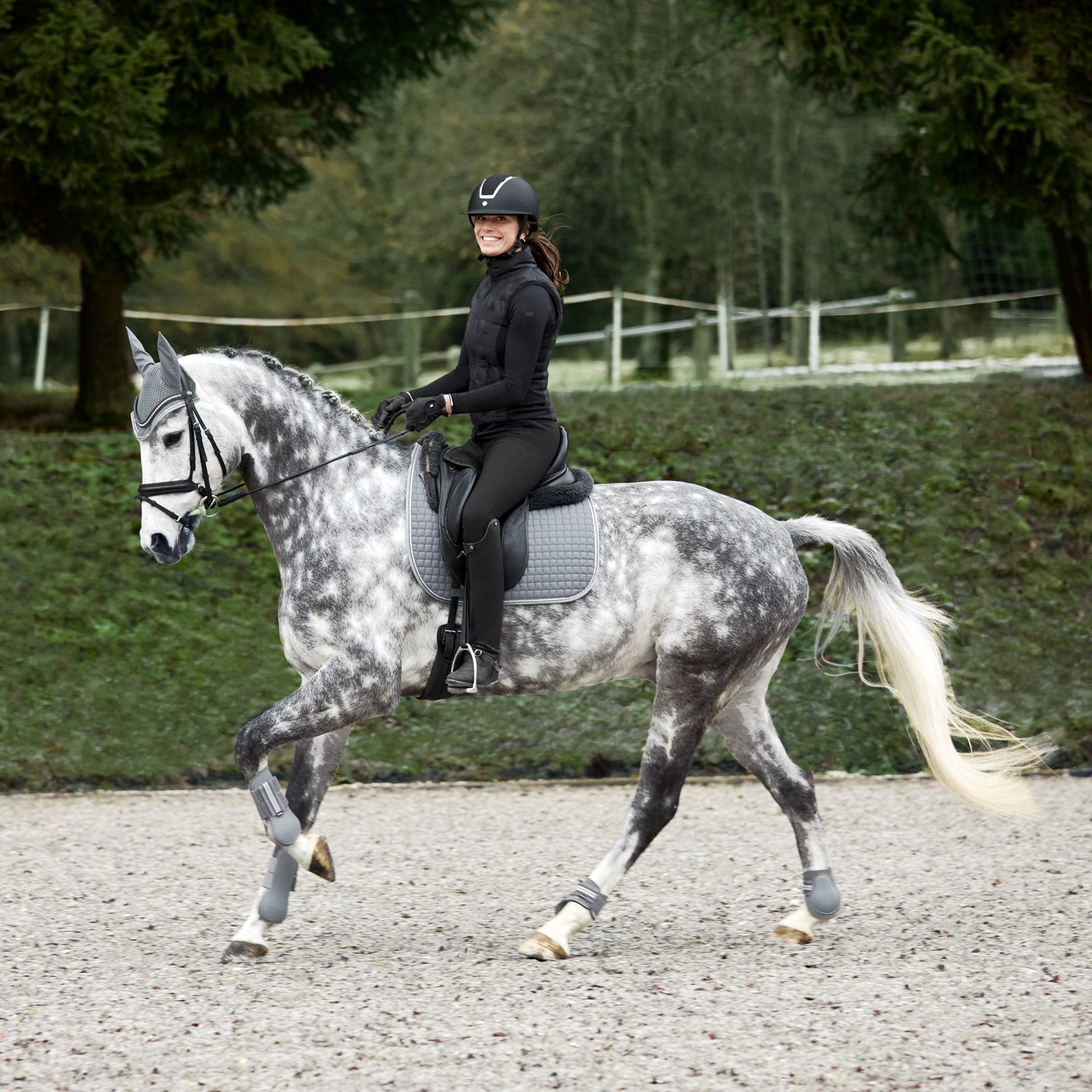 Horze Adepto Fetlock Boots Leg Protection & Hoof Protection for Horses