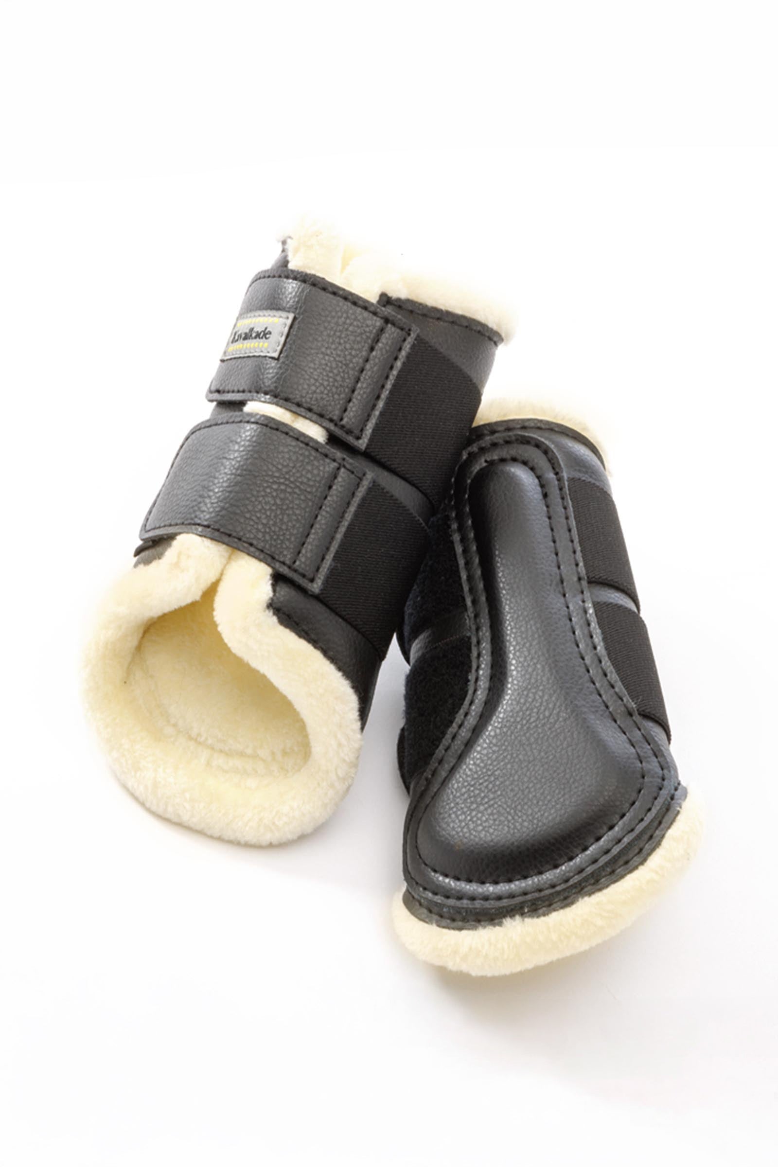 Kavalkade Anatomic kunstleren beenbeschermers met imitatiebont Leg & Hoof Protection