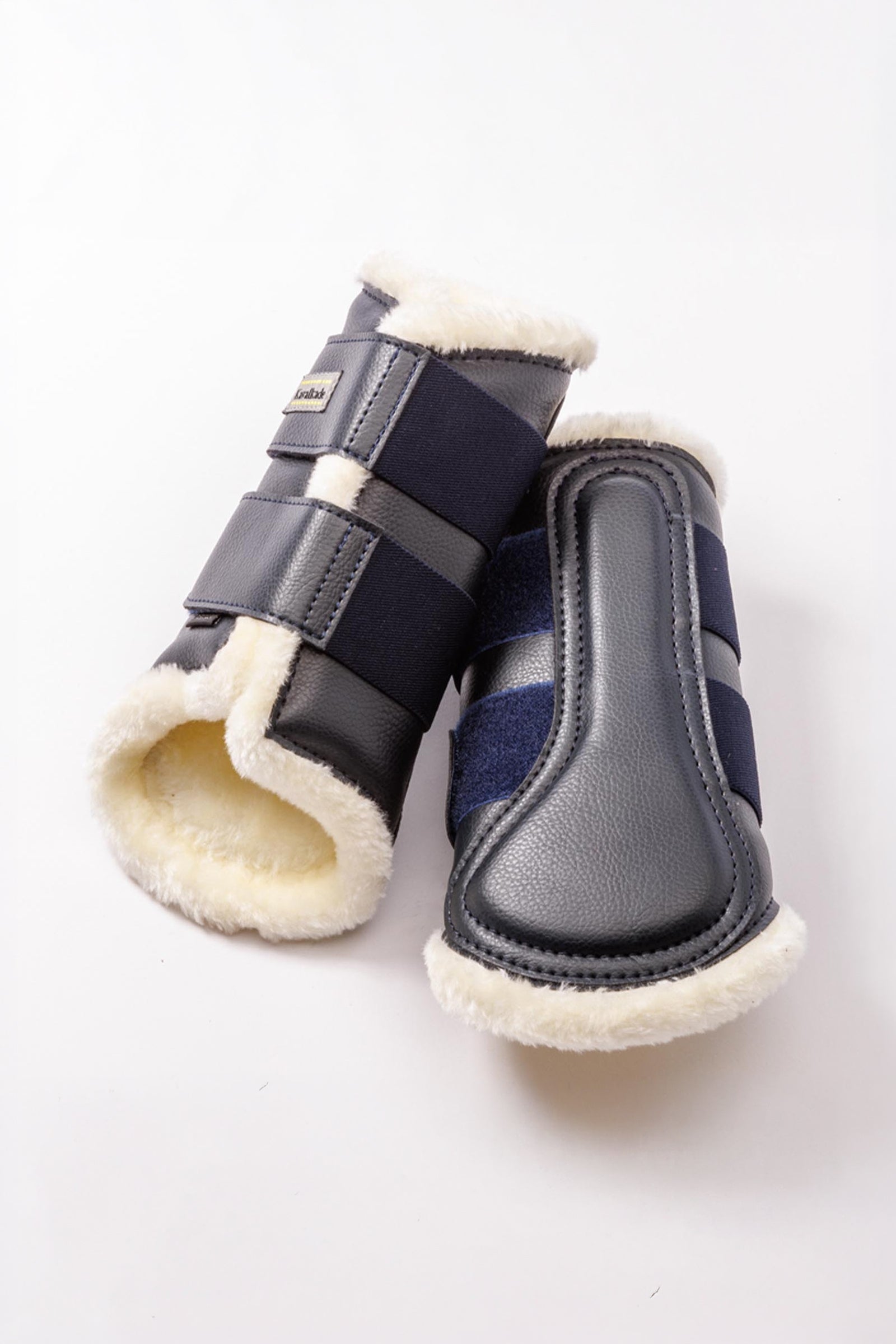 Kavalkade Anatomic kunstleren beenbeschermers met imitatiebont Leg & Hoof Protection