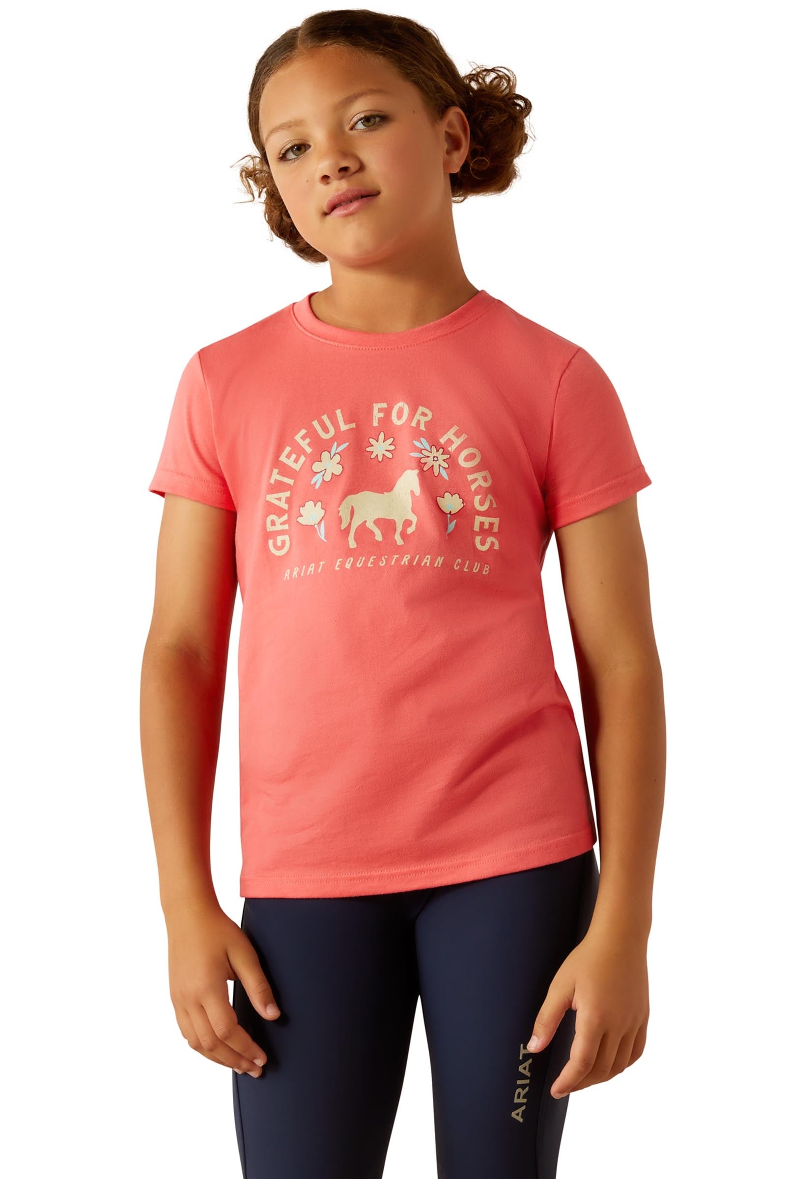 Ariat Grateful kinder-T-shirt Kinder paardrijkleding