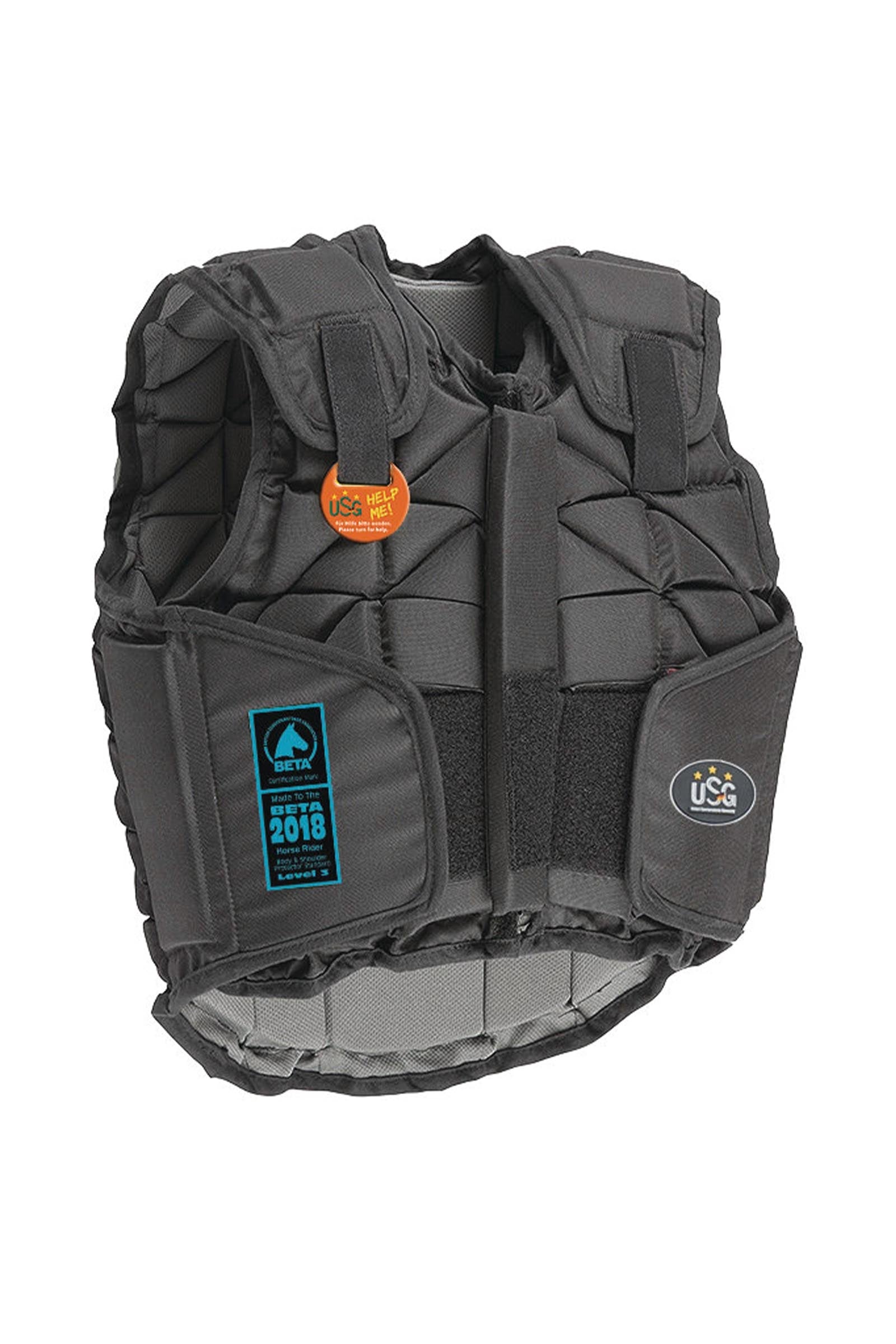 USG Flexi Motion bodyprotector voor kinderen Paardrijcaps & Bodyprotectors