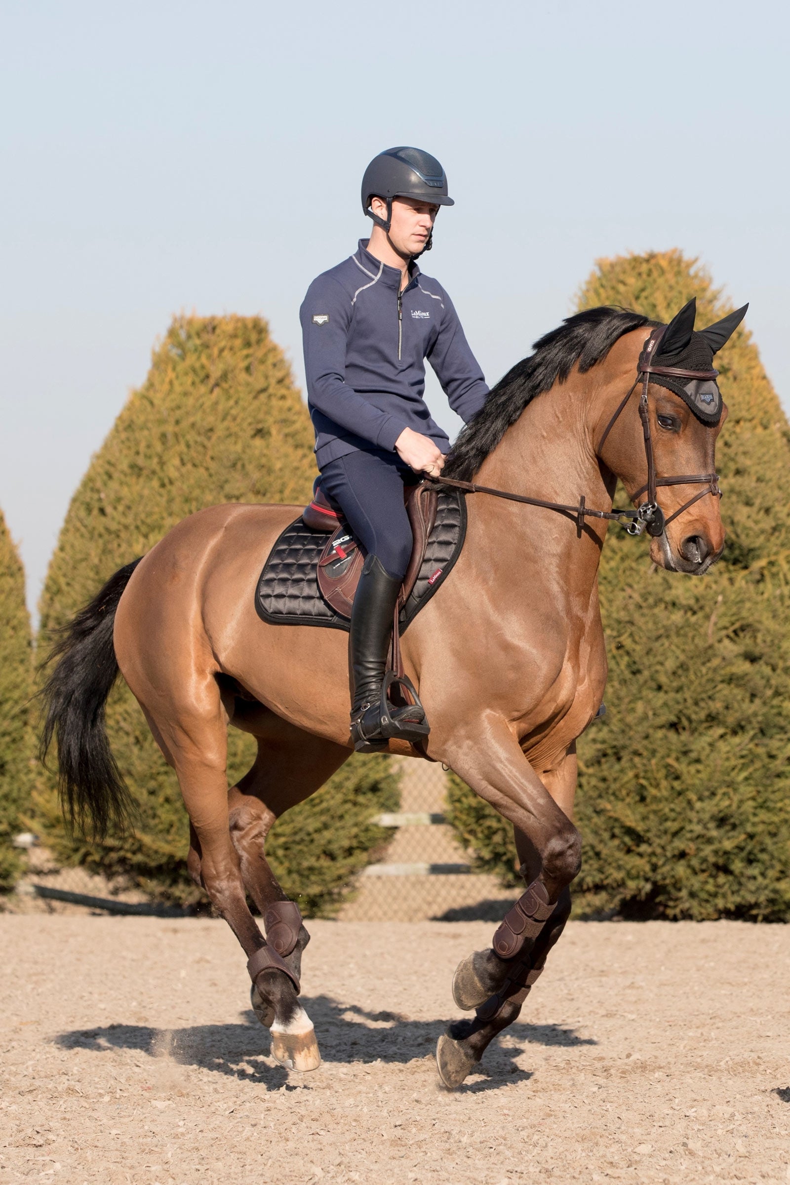 LeMieux Lemieux Loire Classic Close Contact Square Saddle Pad Saddle Pads