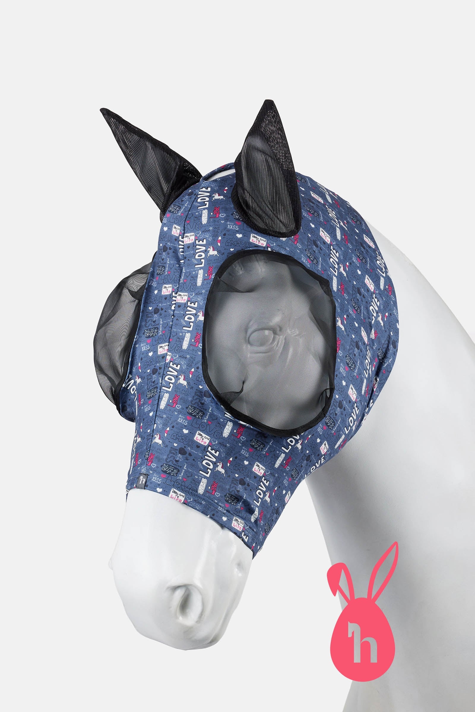 Horze Elastic Pull-On vliegenmasker Vliegenbescherming
