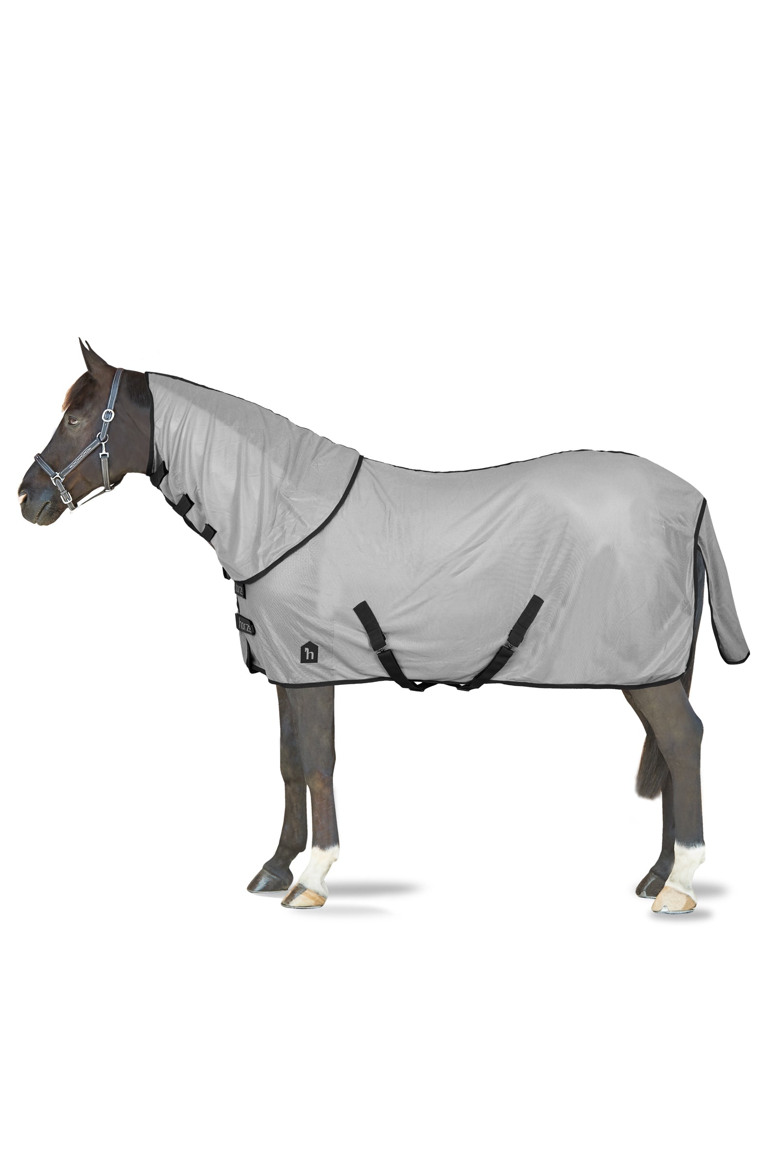 Horze Paso Fino vliegendeken met afneembare hals en UV bescherming Paardendekens