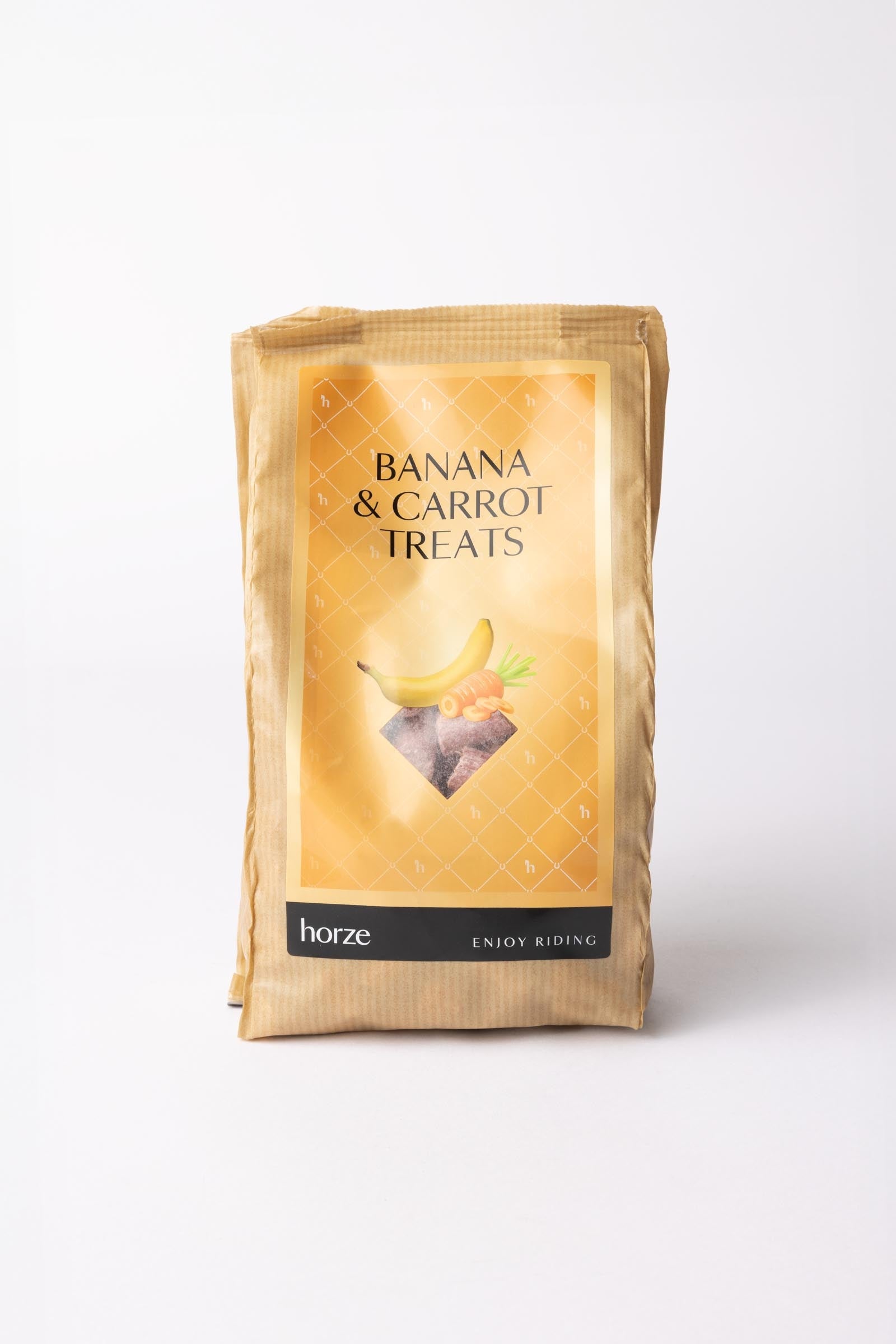 Horze Biscuits Banana & Carrot, paardensnoepjes, 1 kilo Horse Feed & Nutrition