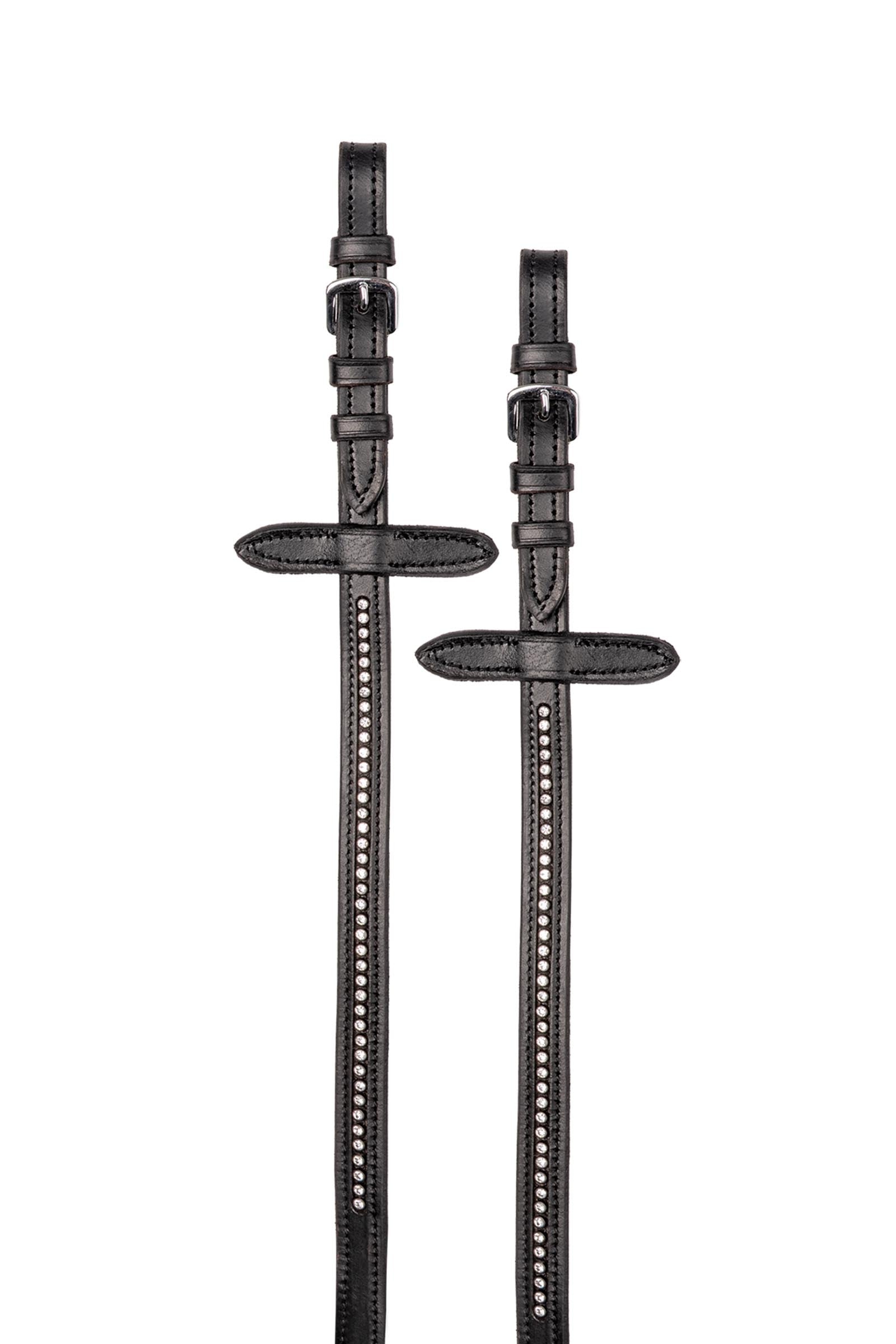 Star STAR Diamond Web Reins With Rhinestones Hoofdstellen & Teugels