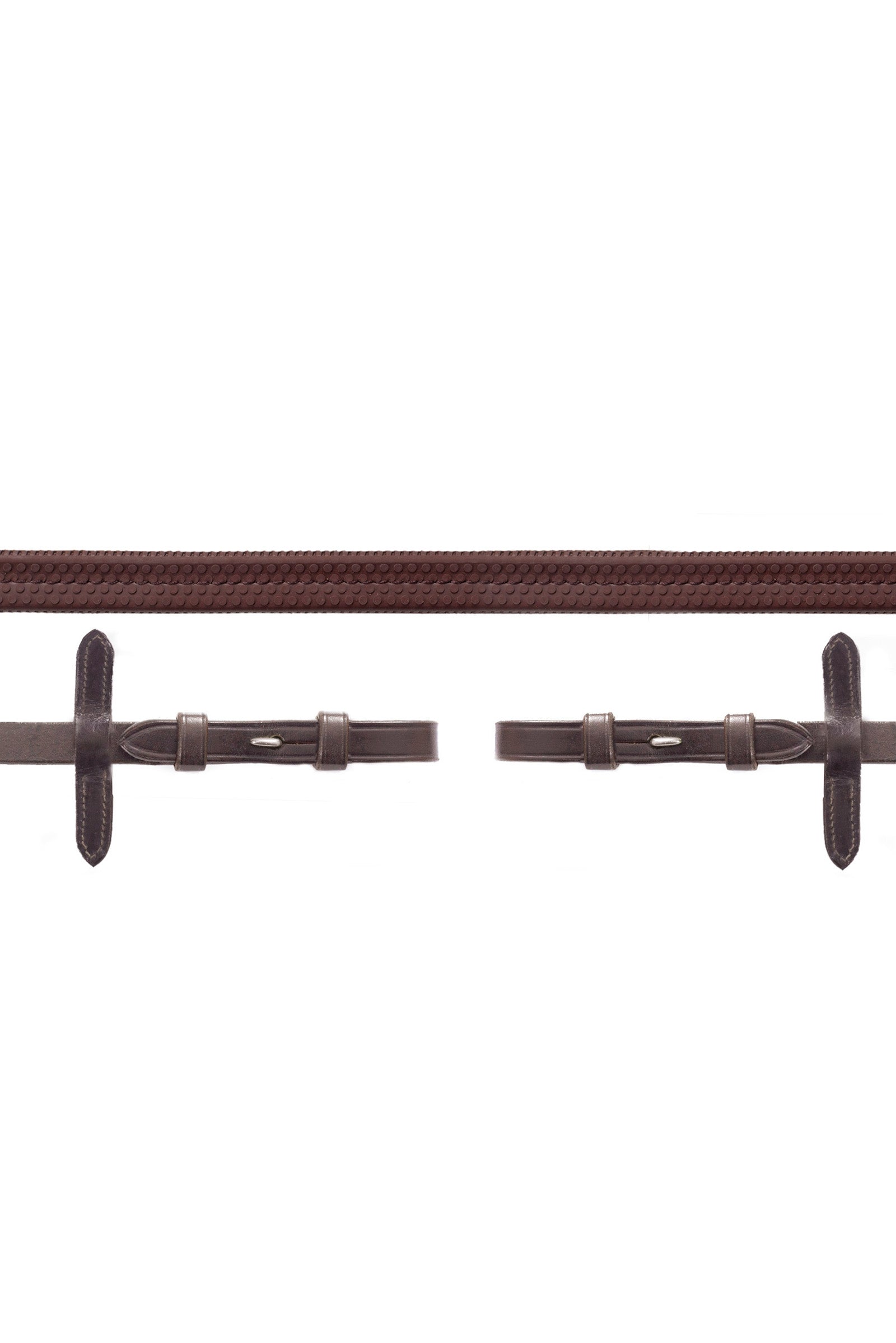 Schockemöhle Sports Rubber teugels met haken, Teugels Basic Hoofdstellen & Teugels