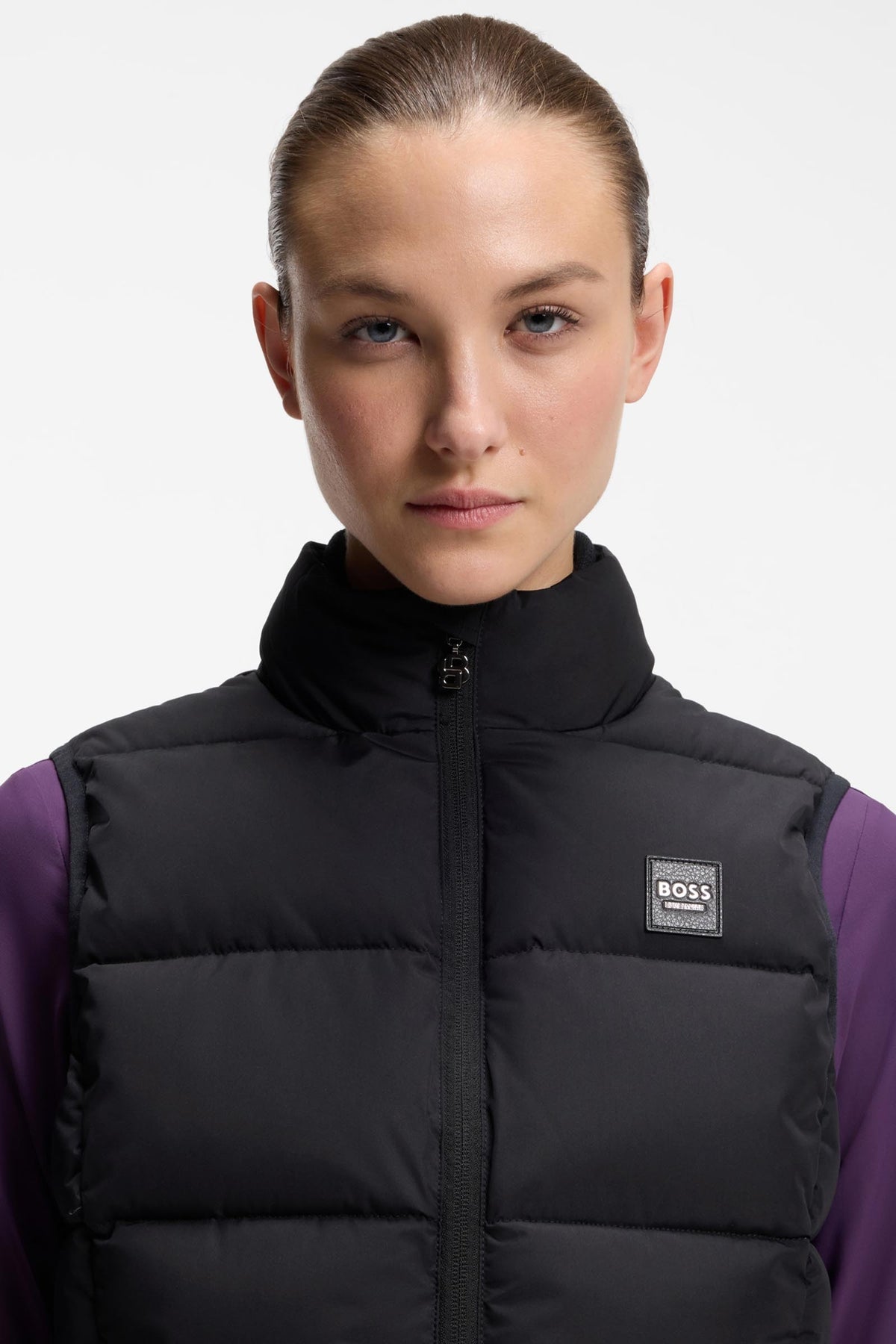 BOSS Equestrian Boss Viola Womens Knitted Puffer Vest Women’s Riding Clothing