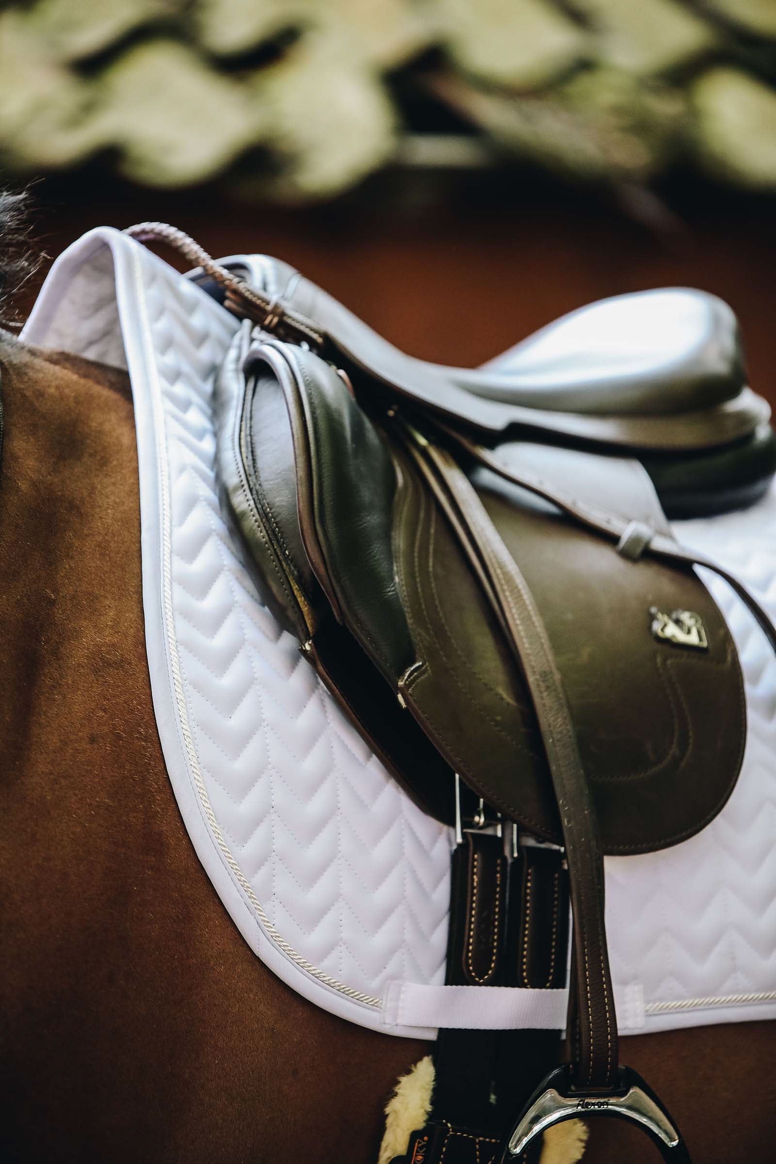 Kentucky Horsewear Saddle Pad fishbone show jumping Saddle Pads