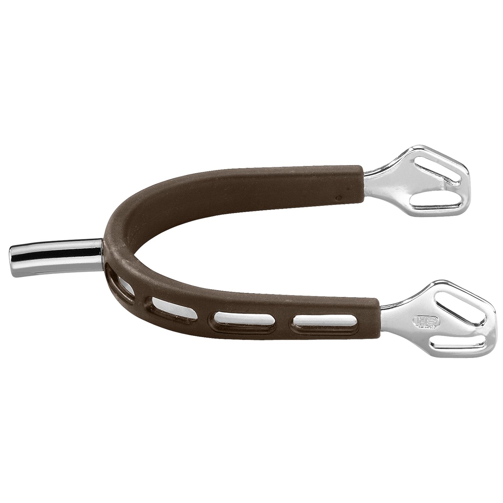 Sprenger Ultra Fit Brown Grip Sporen, SS Flat Neck Zwepen