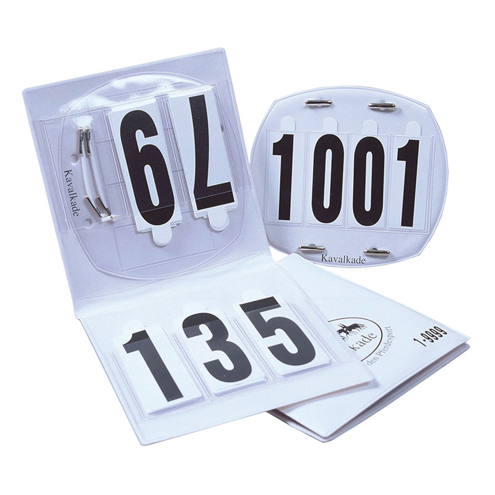 Kavalkade Startnummers, 4 cijfers Dames paardrijkleding