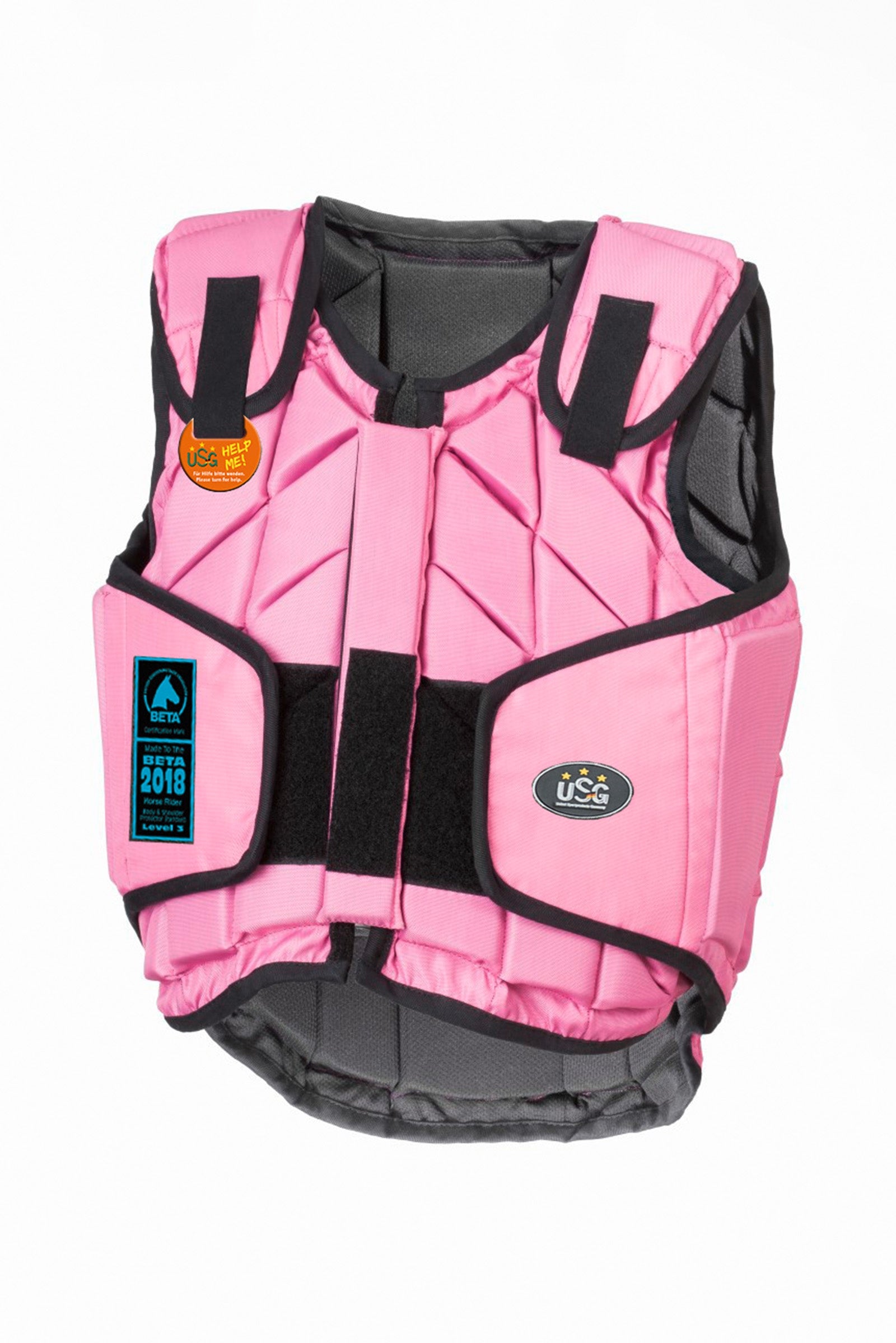 USG Eco-Flexi bodyprotector voor kinderen Paardrijcaps & Bodyprotectors