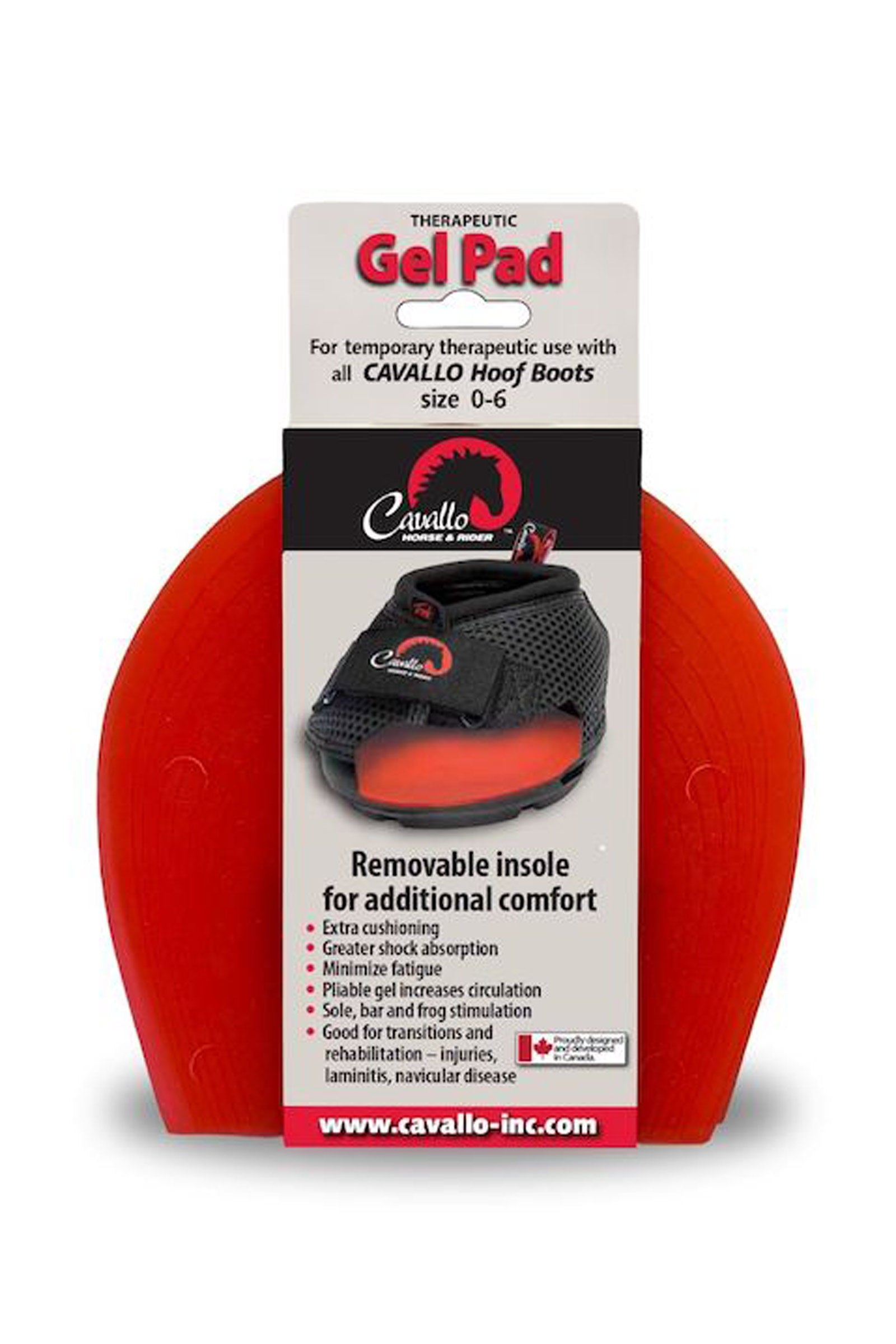 Cavallo Hoof Boots F.R.A. Gel Pads (2 stuk) Leg Protection & Hoof Protection for Horses