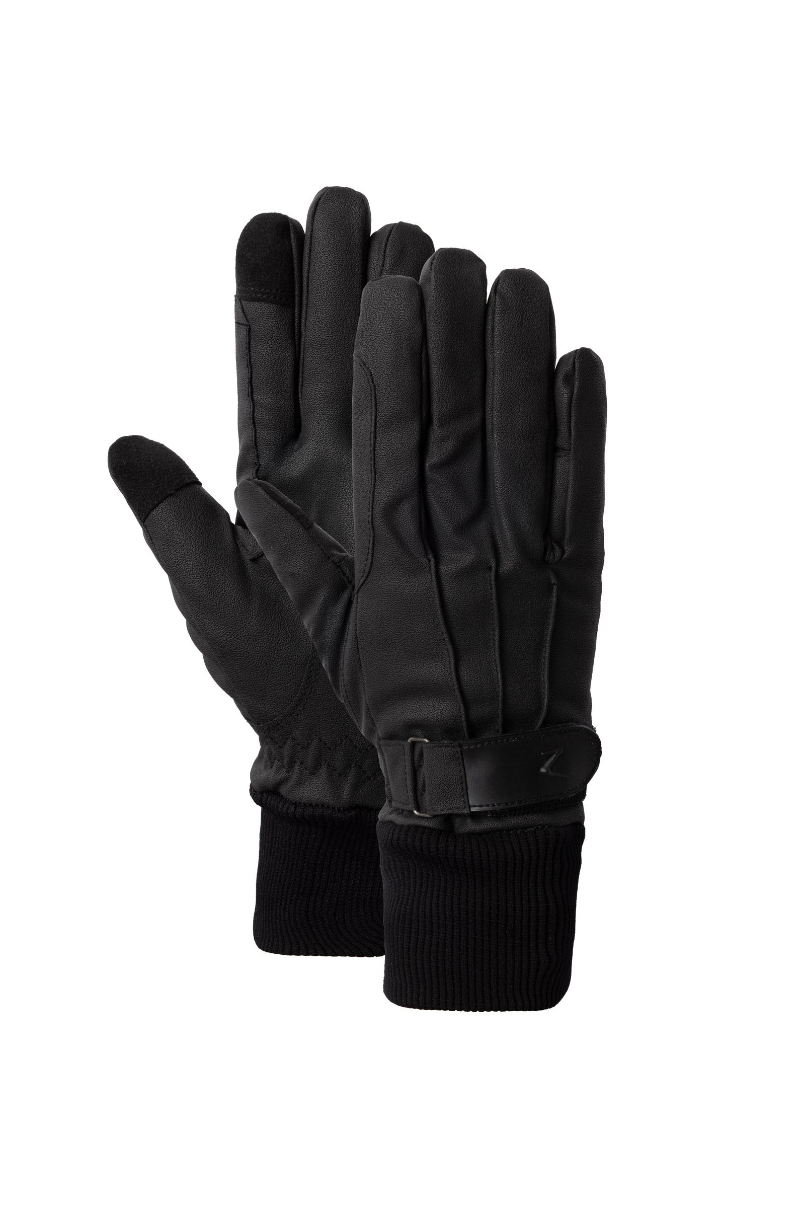 Horze PU Leder Fleecegevoerde Handschoenen Rijhandschoenen