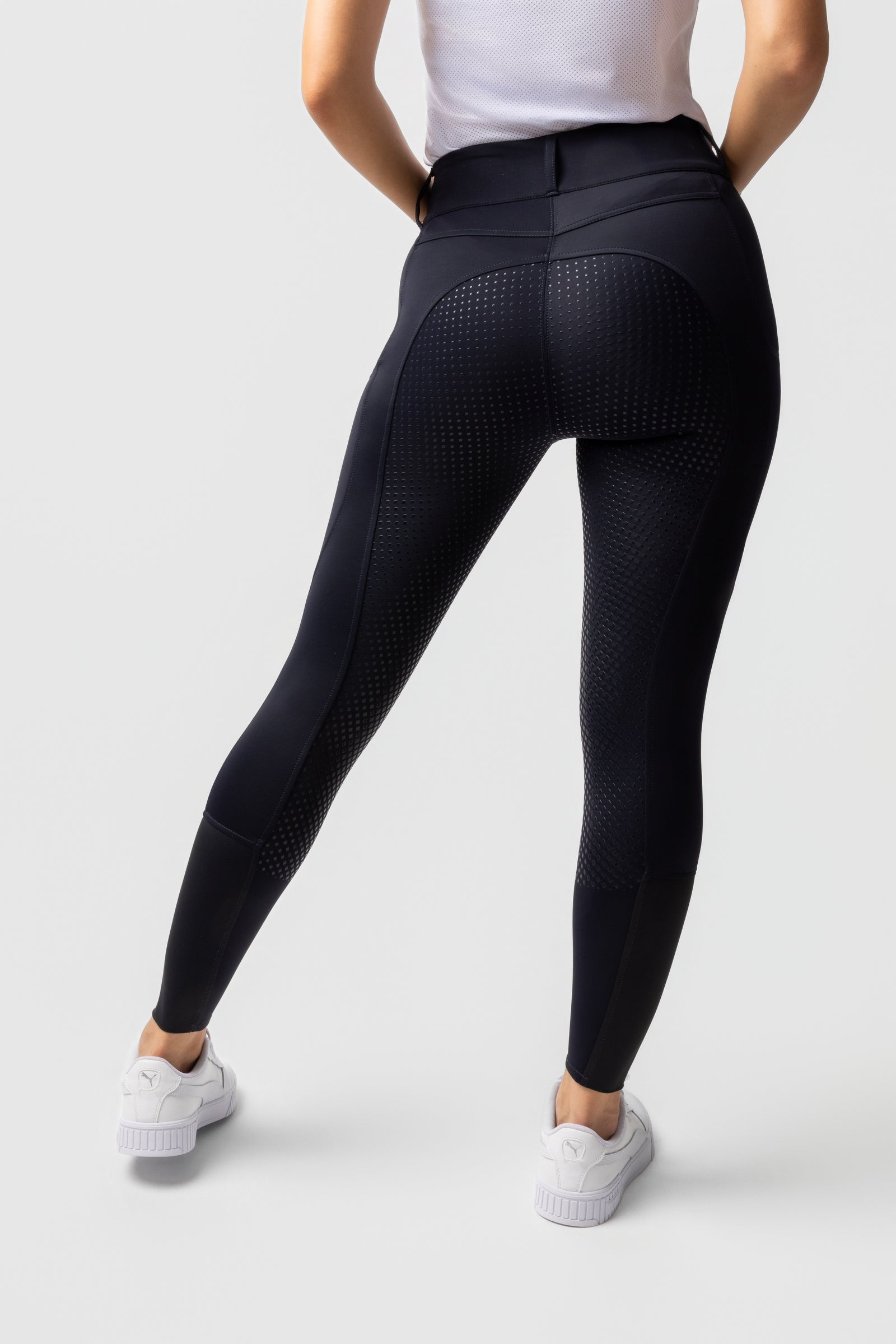 Horze Evelyn rijbroek voor dames met full grip UPF 50+ Womens Breeches