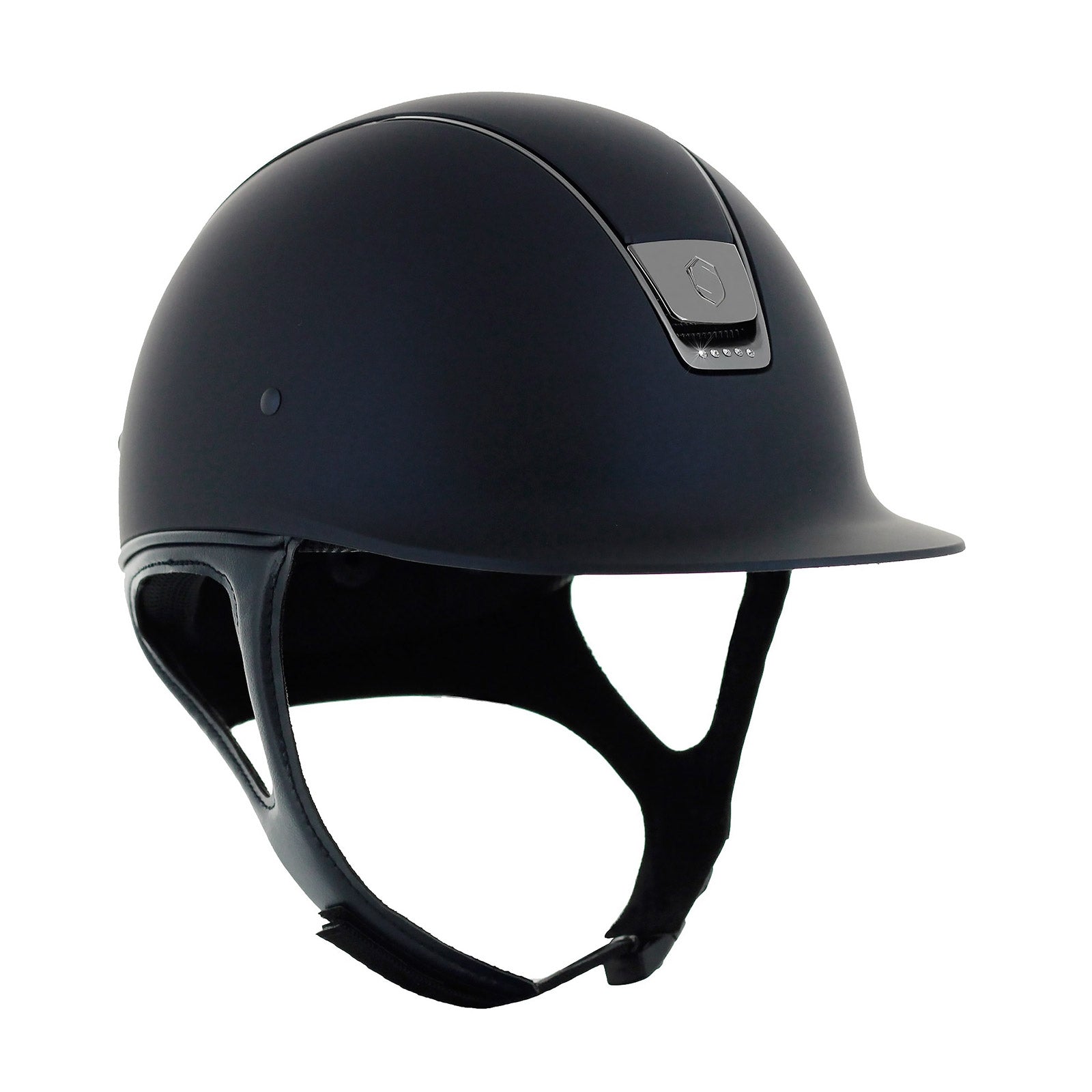 Samshield Shadowmatt + 5 Swarovski, Regular (without liner) Paardrijcaps & Bodyprotectors