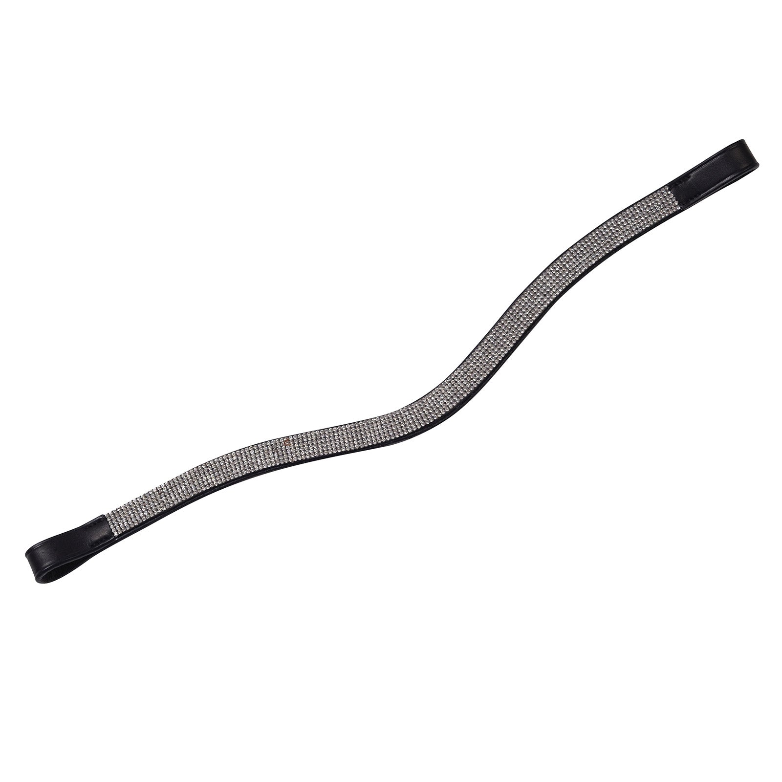 Collegiate Gebogen zilveren ketting frontriem Hoofdstellen & Teugels