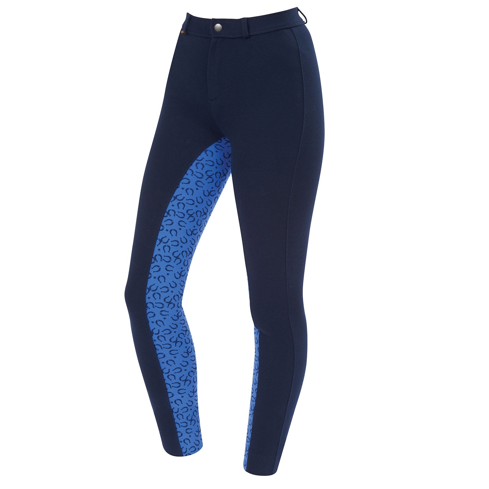 Saxon Warm Up Katoenen Euro Seat Jodhpurs II, jr Kinder paardrijkleding