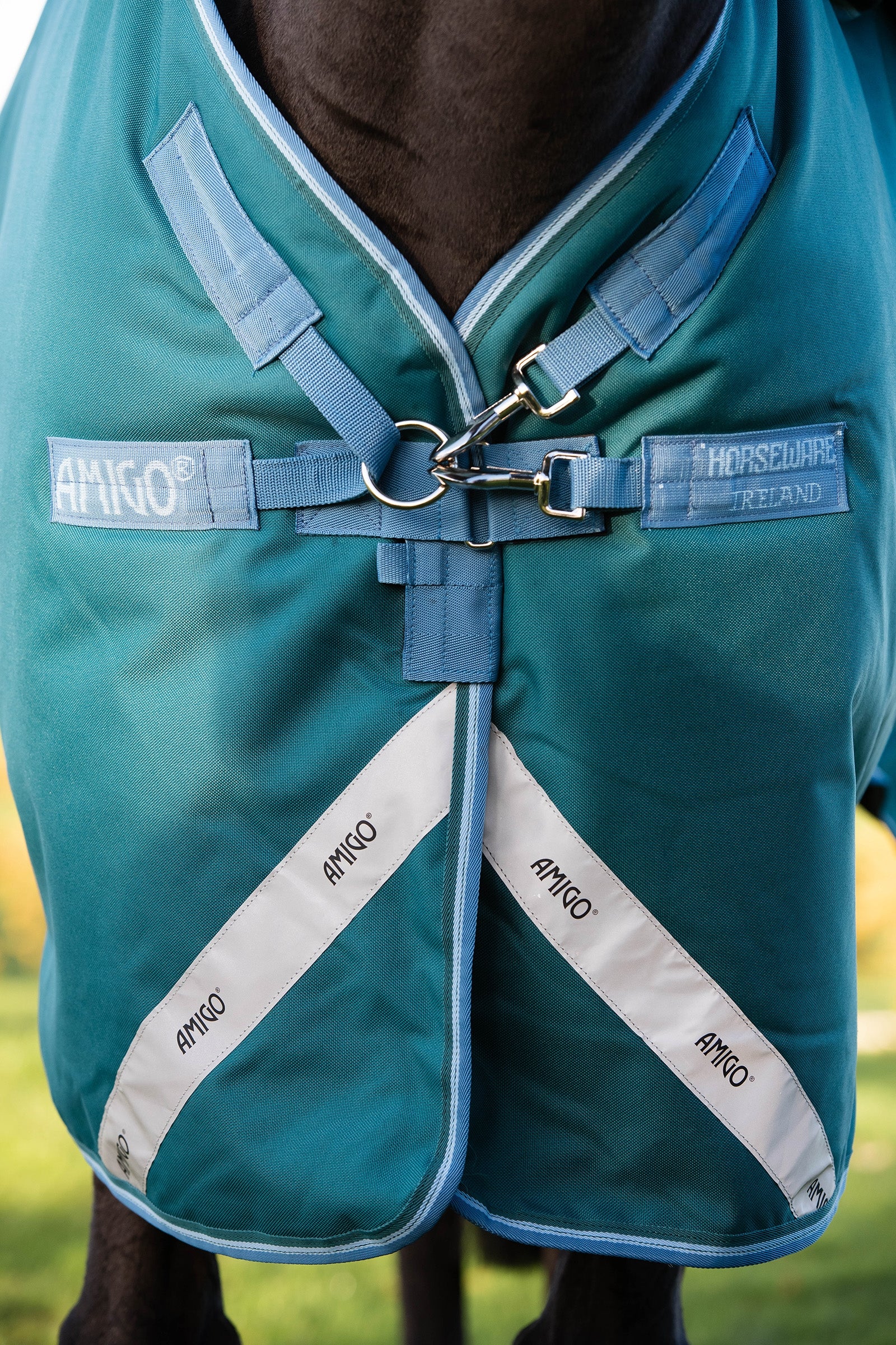 Horseware Amigo Bravo 12 Wug Turnout Rug With High Neck, 0g Horse Rugs