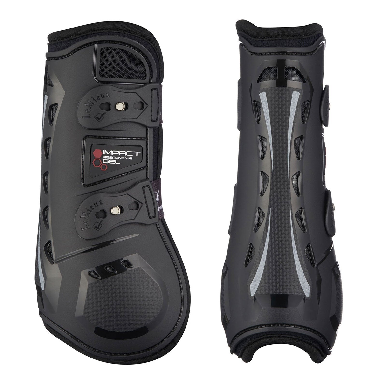 LeMieux Impact Responsive Tendon Boots Leg Protection & Hoof Protection for Horses
