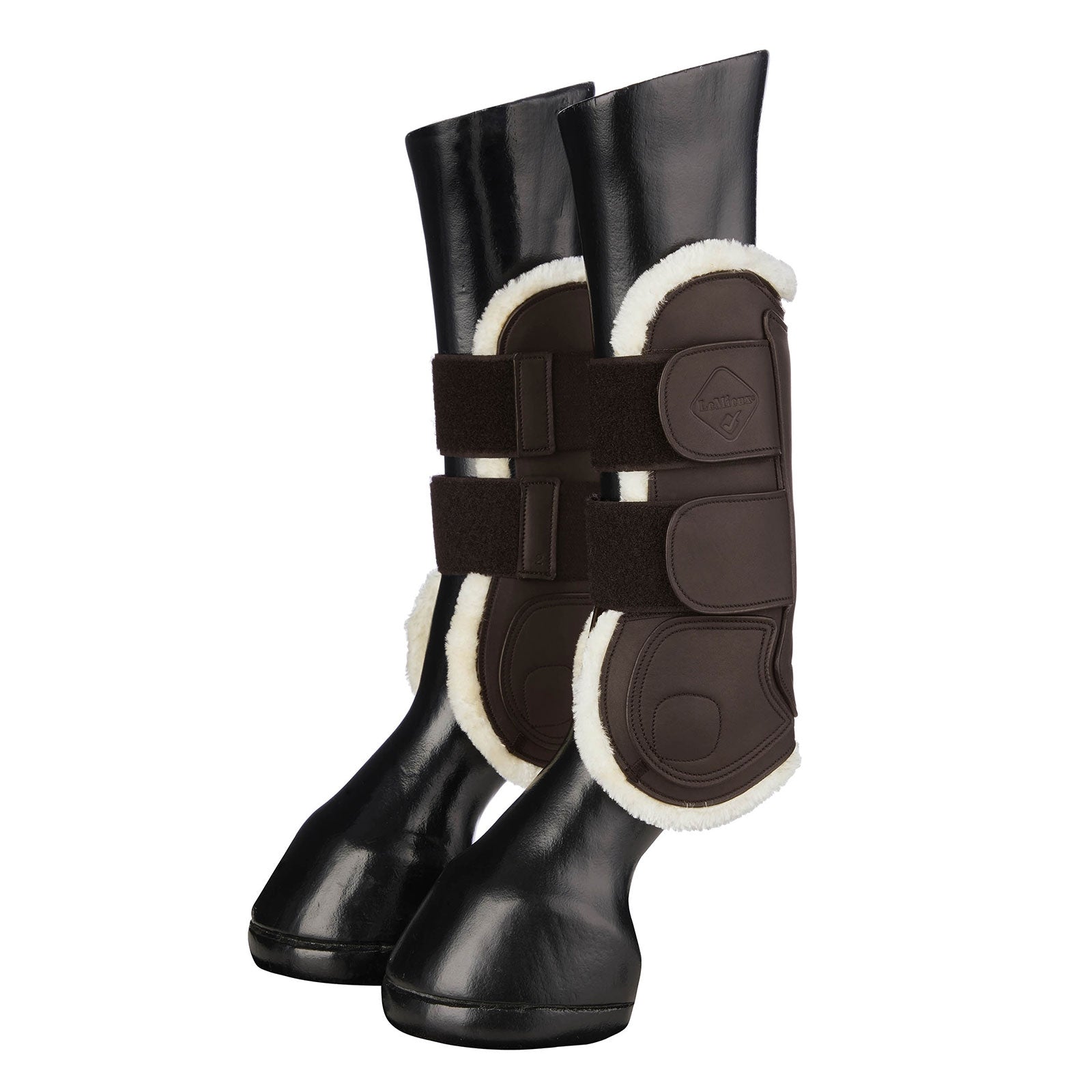 LeMieux Capella Leather Comfort Tendon Boots Leg Protection & Hoof Protection for Horses