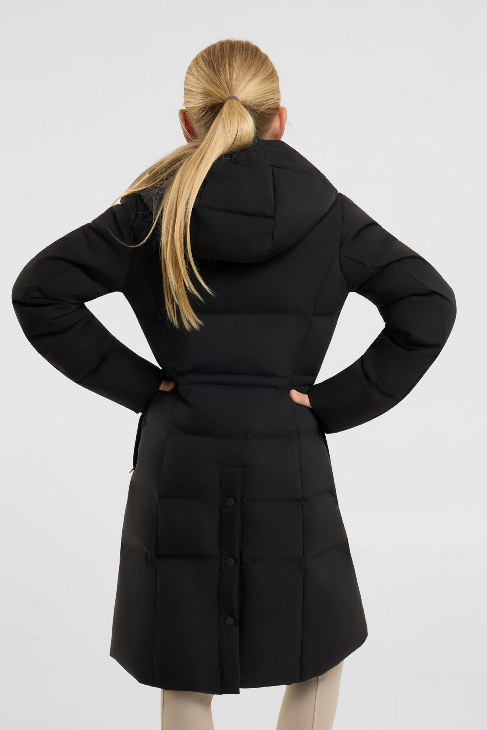 Horze Paloma Kid's Long Padded Coat Kids Apparel