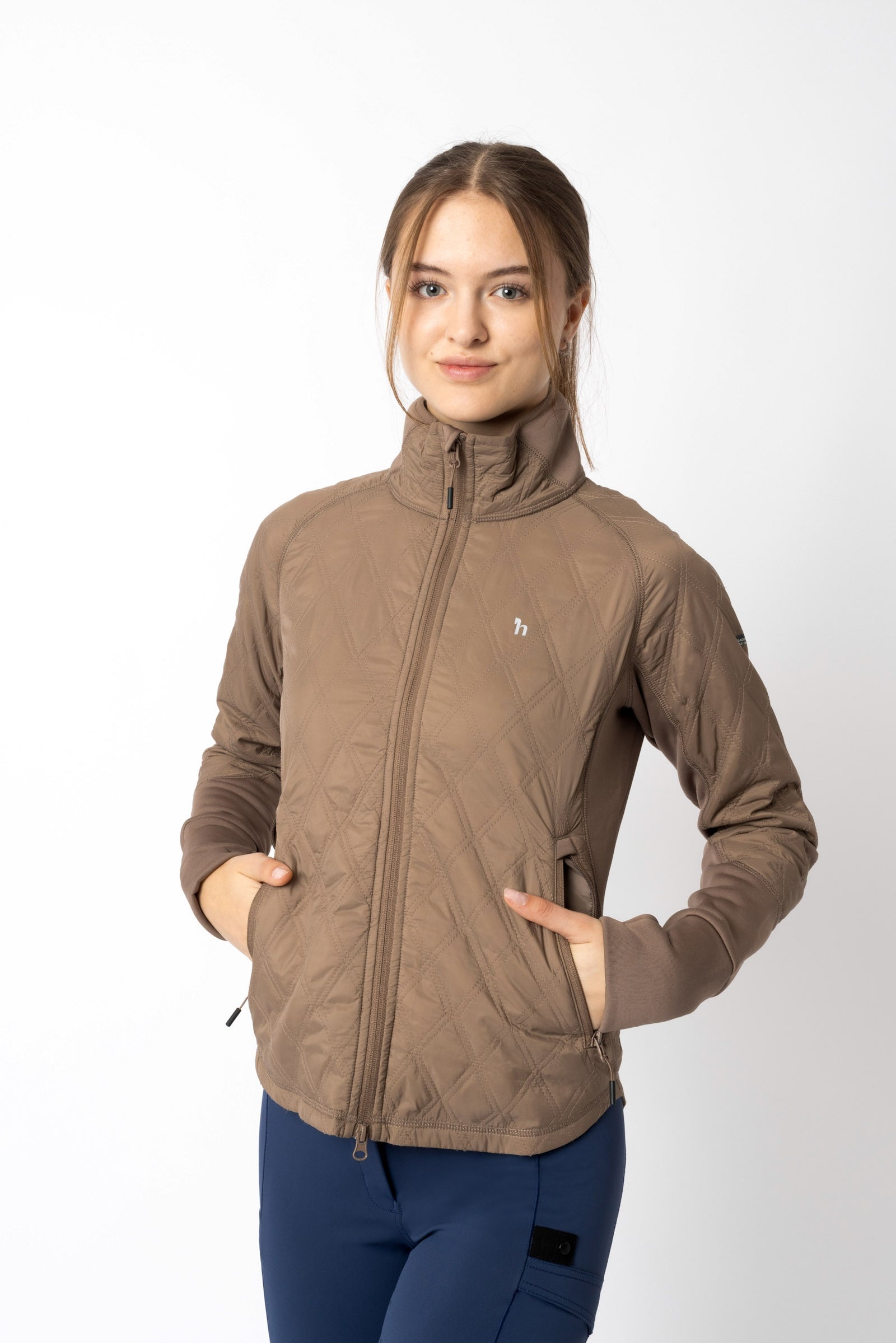 Horze Zoe Damesmodel lichtgewicht gevoerde jas Dames paardrijkleding