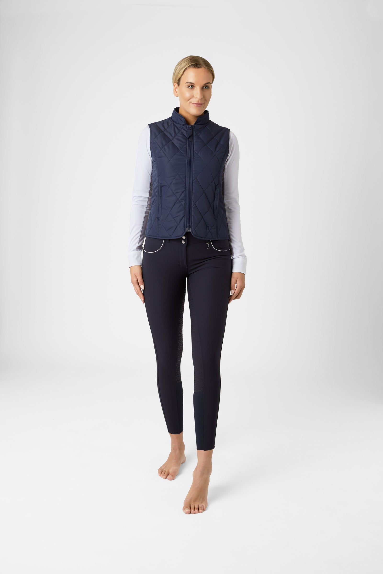 Horze Women's Classic Quilted Riding Vest Women’s Riding Clothing