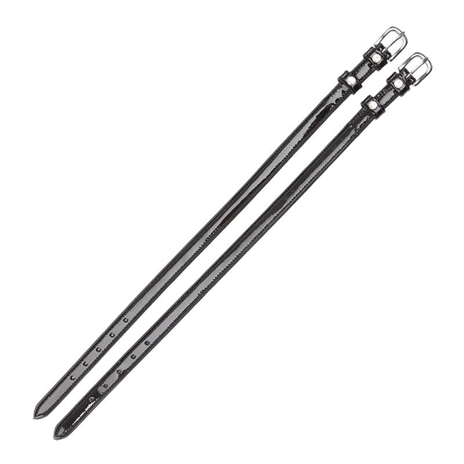 Kavalkade Sporenriemen Crystal Patent met kristal Zwepen