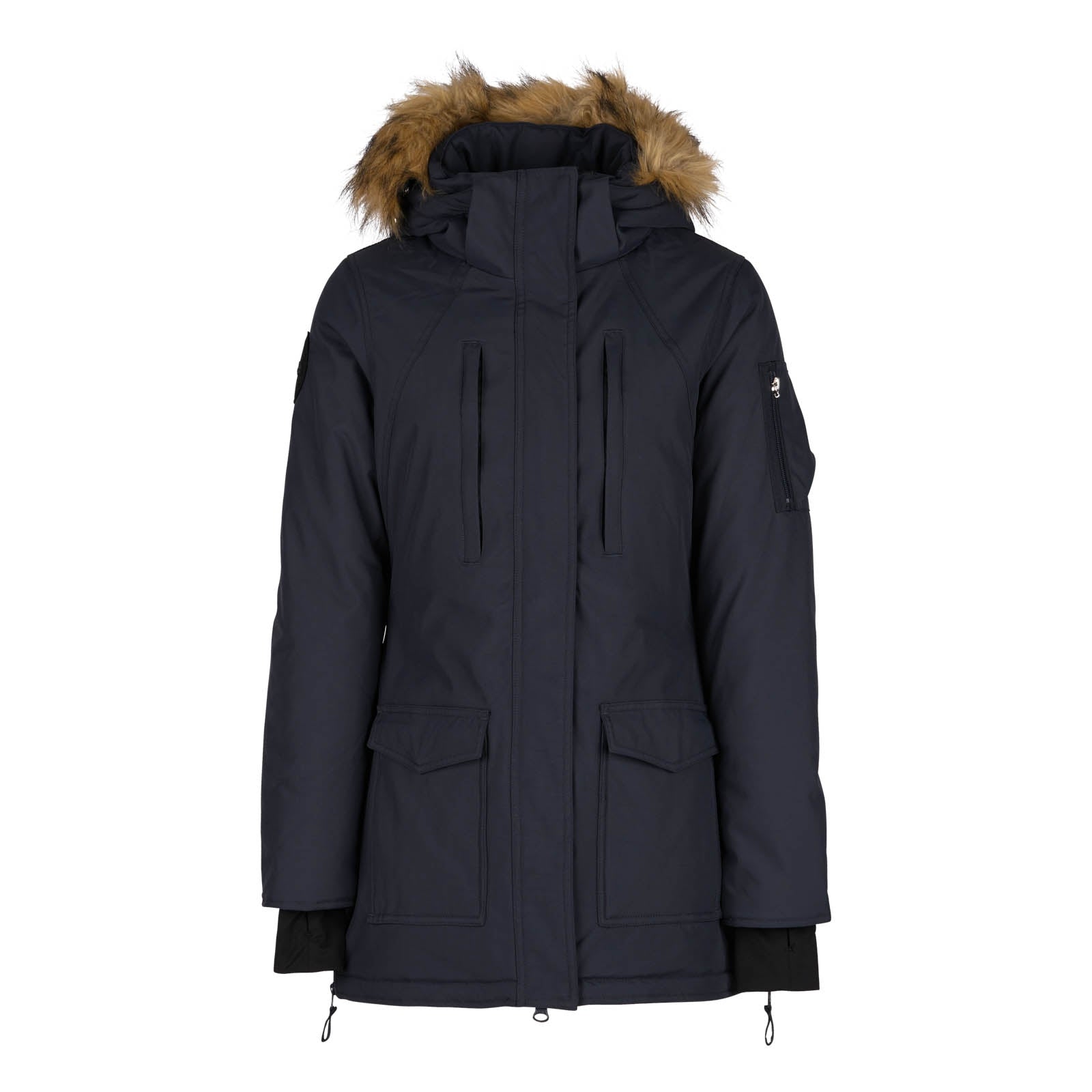 Horze Brooke Lang Parka Jack, dames Dames paardrijkleding