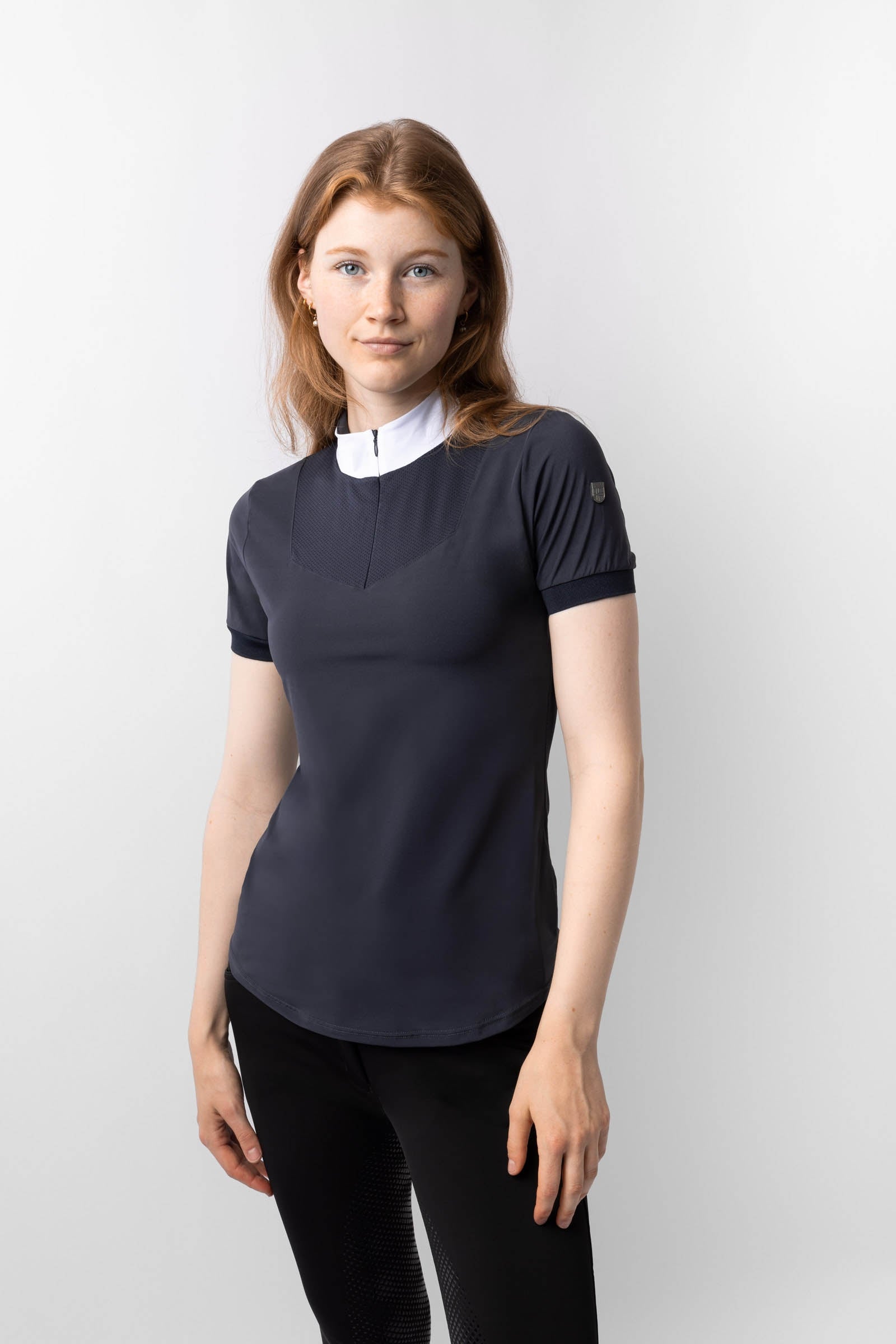 Horze Taylor Technisch Shirt, dames Dames paardrijkleding