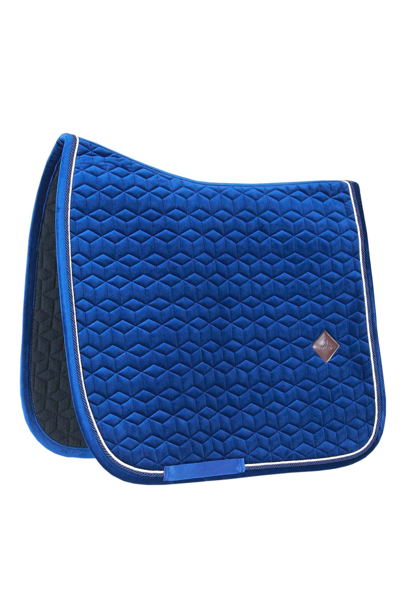 Kentucky Horsewear Basic Velvet dressuur zadeldoek Zadeldekjes