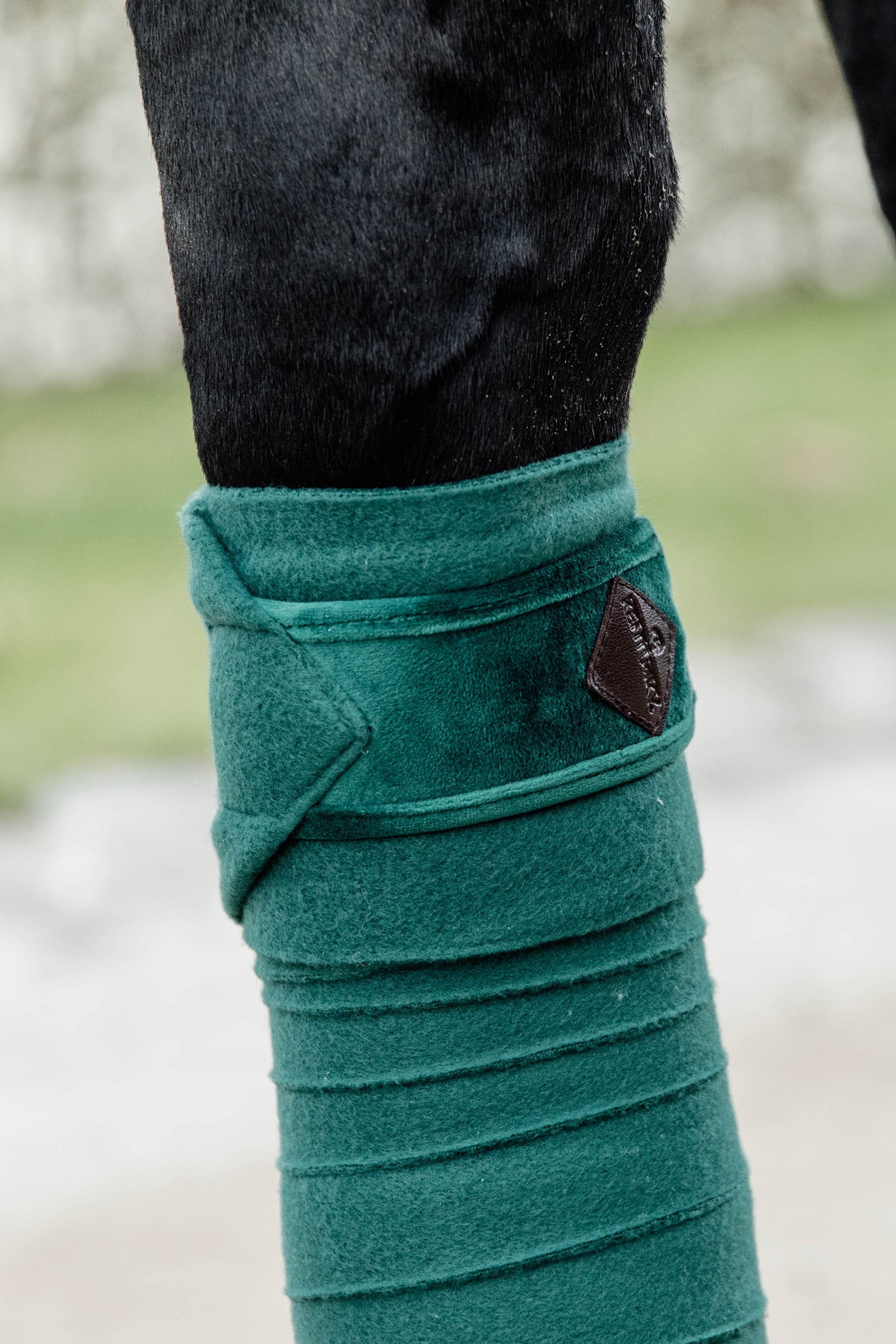 Kentucky Horsewear Velvet Polar Fleece Bandages Leg & Hoof Protection