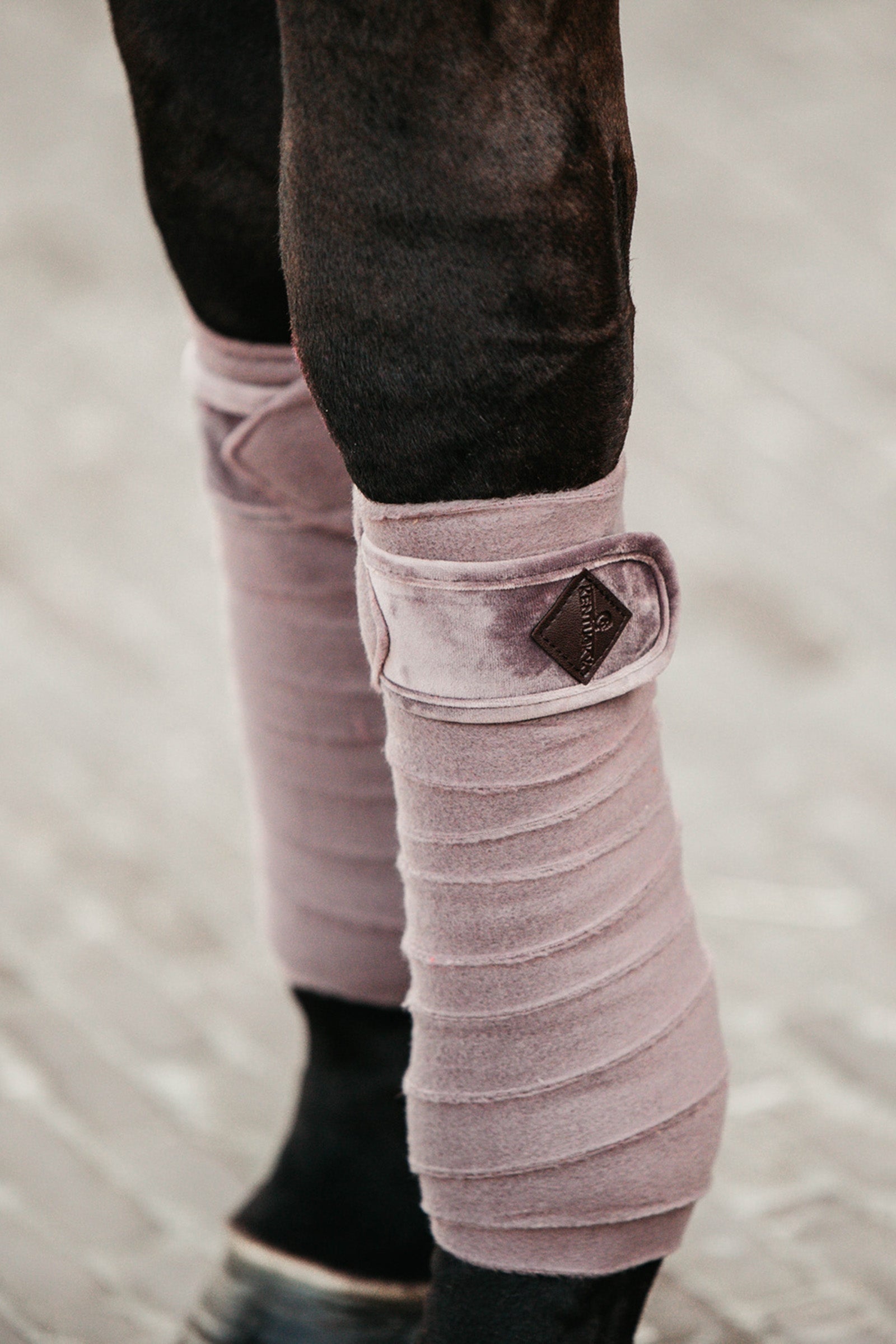 Kentucky Horsewear Velvet Polar Fleece Bandages Leg & Hoof Protection