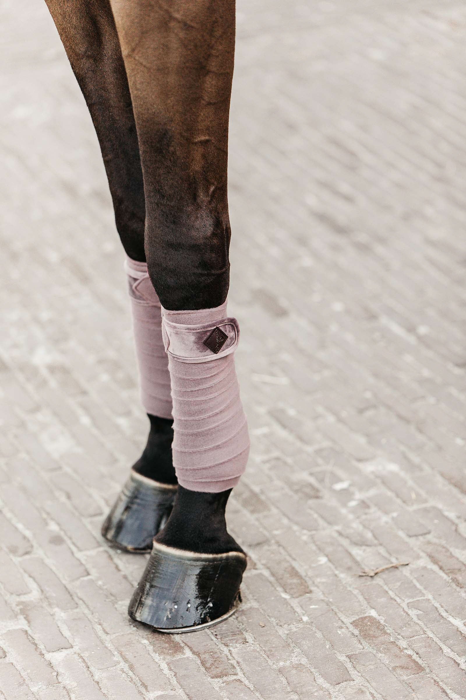Kentucky Horsewear Velvet Polar Fleece Bandages Leg & Hoof Protection