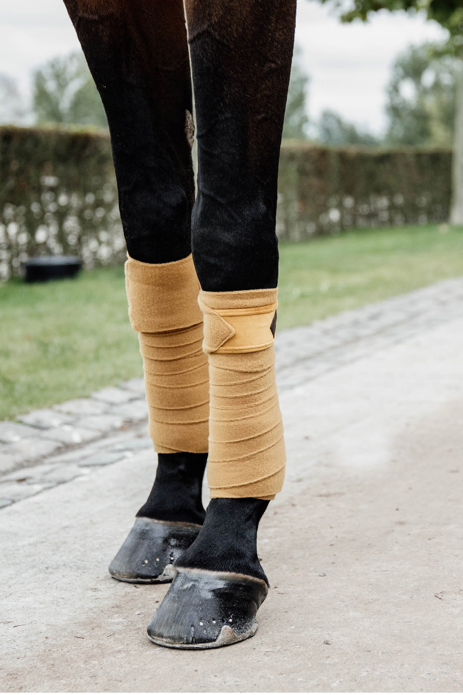Kentucky Horsewear Velvet Polar Fleece Bandages Leg & Hoof Protection