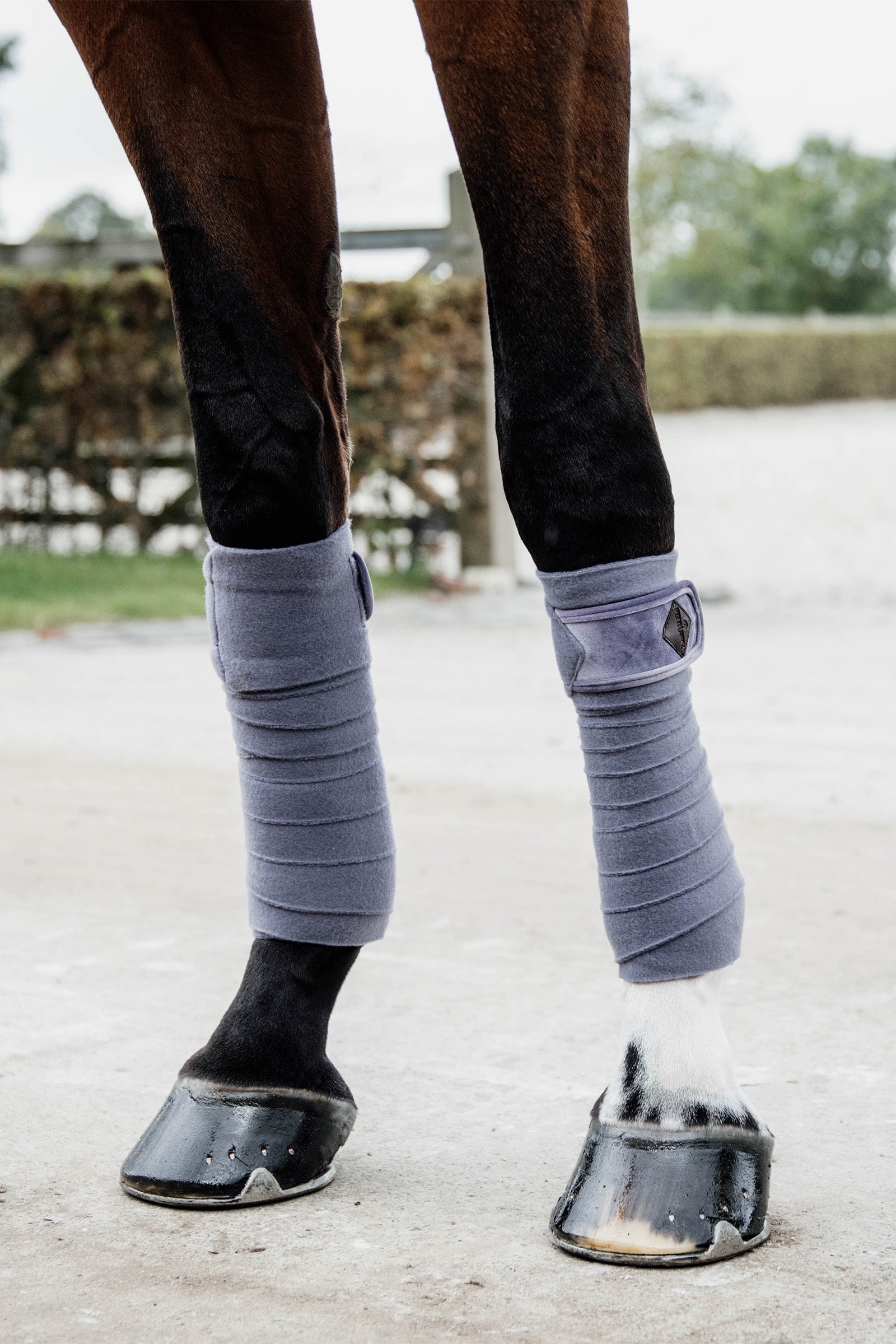 Kentucky Horsewear Velvet Polar Fleece Bandages Leg & Hoof Protection