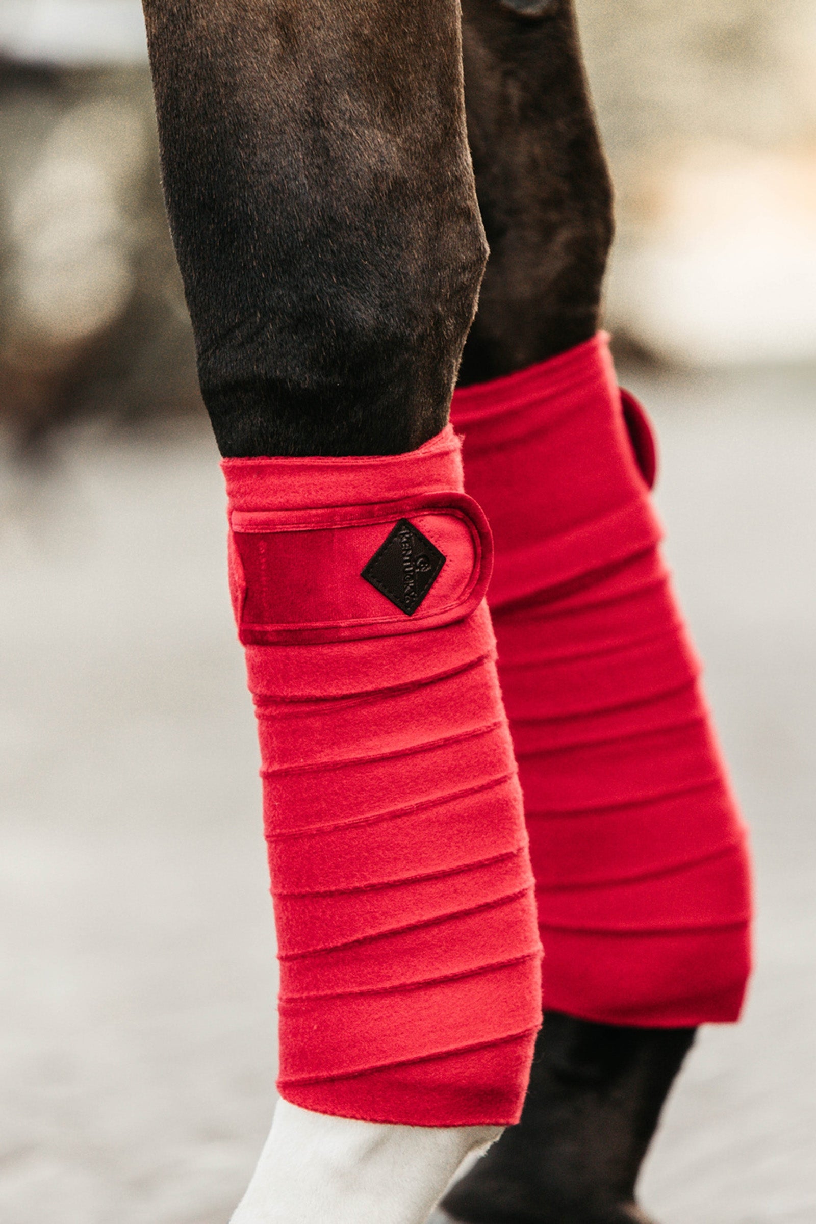 Kentucky Horsewear Velvet Polar Fleece Bandages Leg & Hoof Protection
