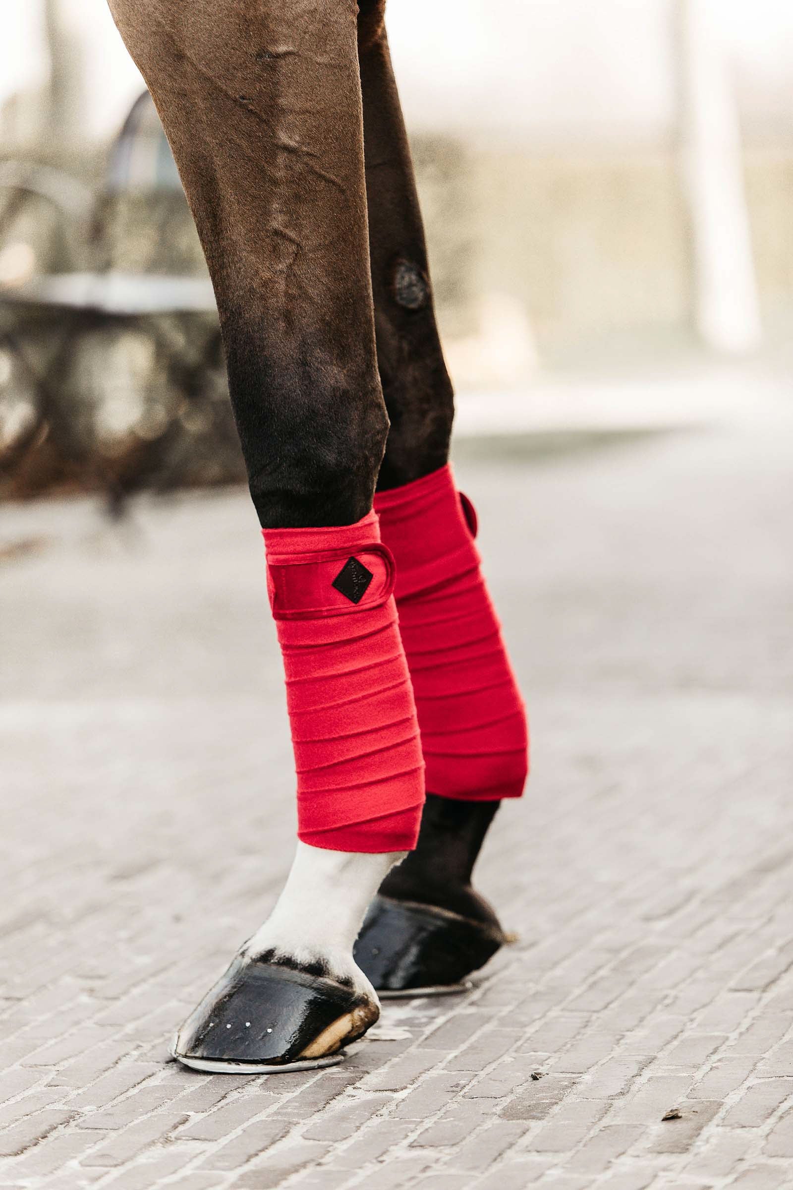 Kentucky Horsewear Velvet Polar Fleece Bandages Leg & Hoof Protection