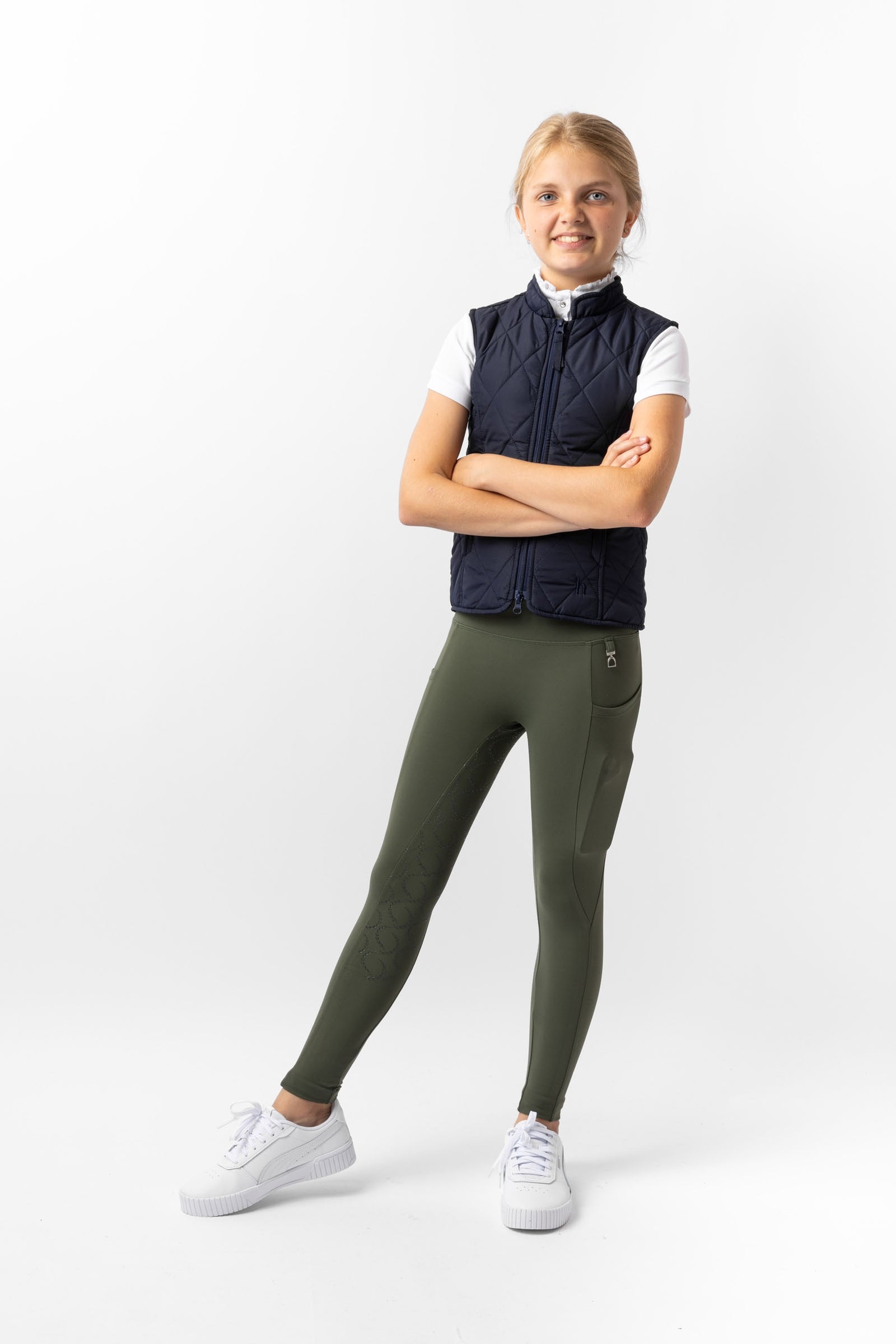 Horze Children´s Classic Quilted Riding Vest Kids Apparel